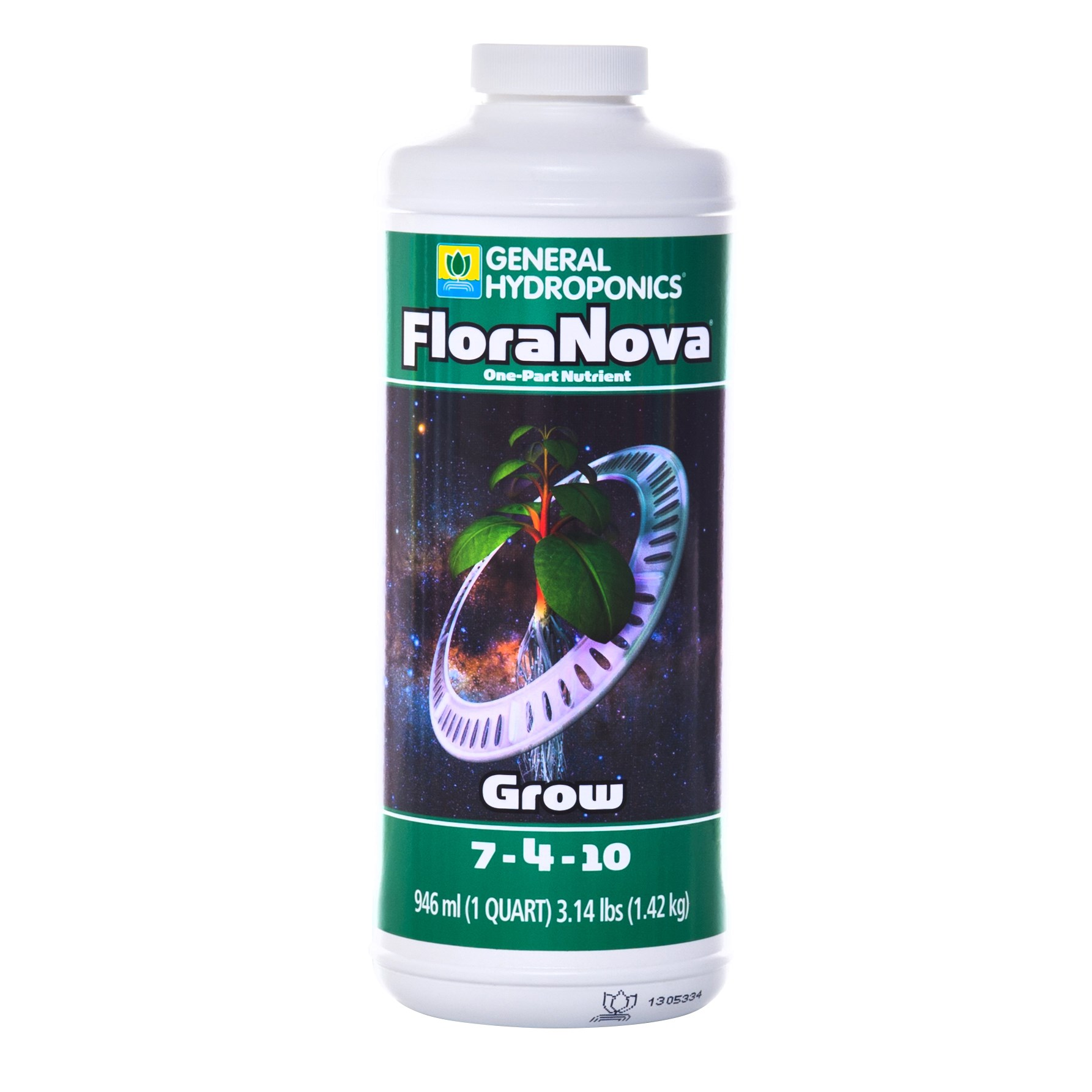 General Hydroponics 32oz FloraNova Grow — Single Unit