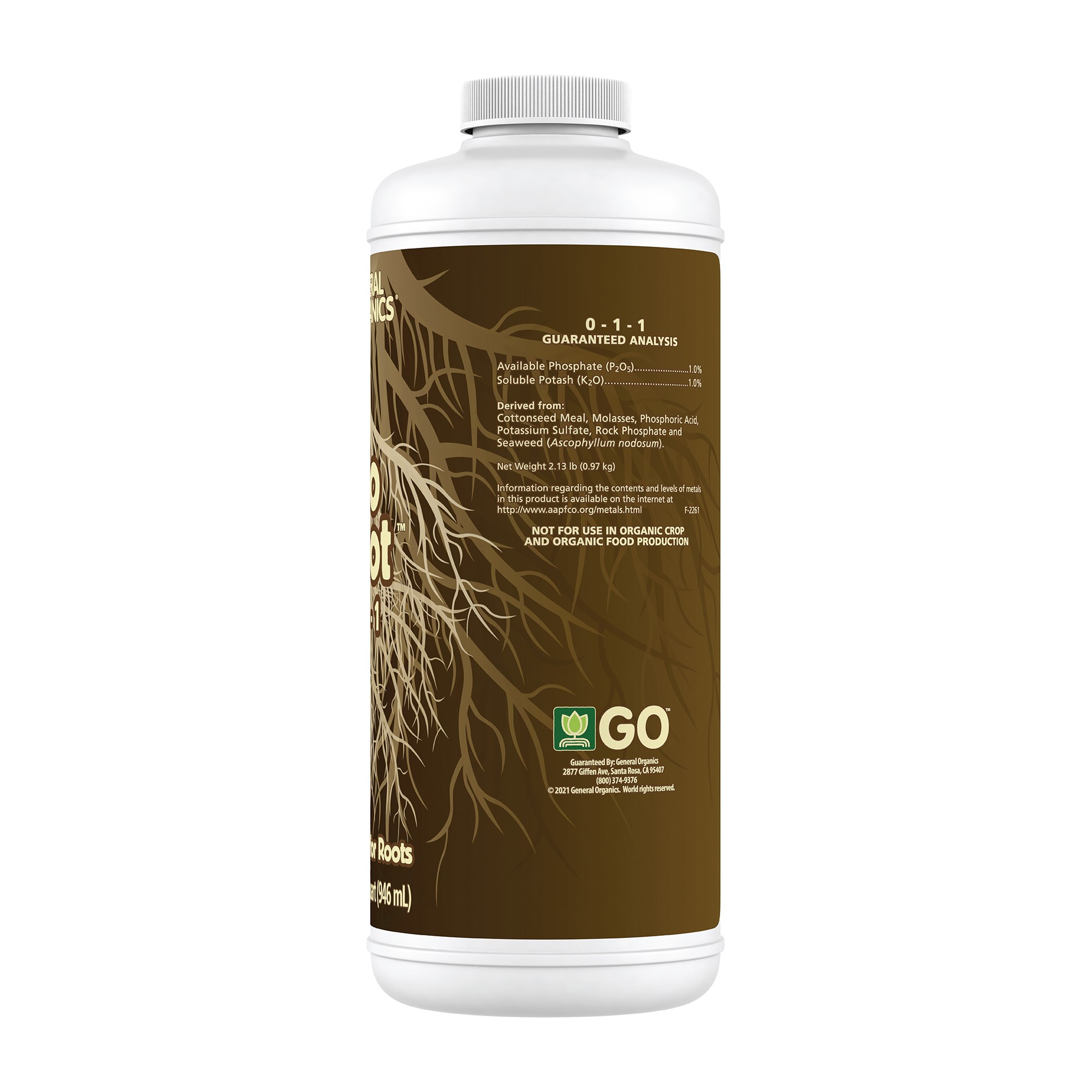 General Organics 32oz BioRoot — Single Unit - Image 3