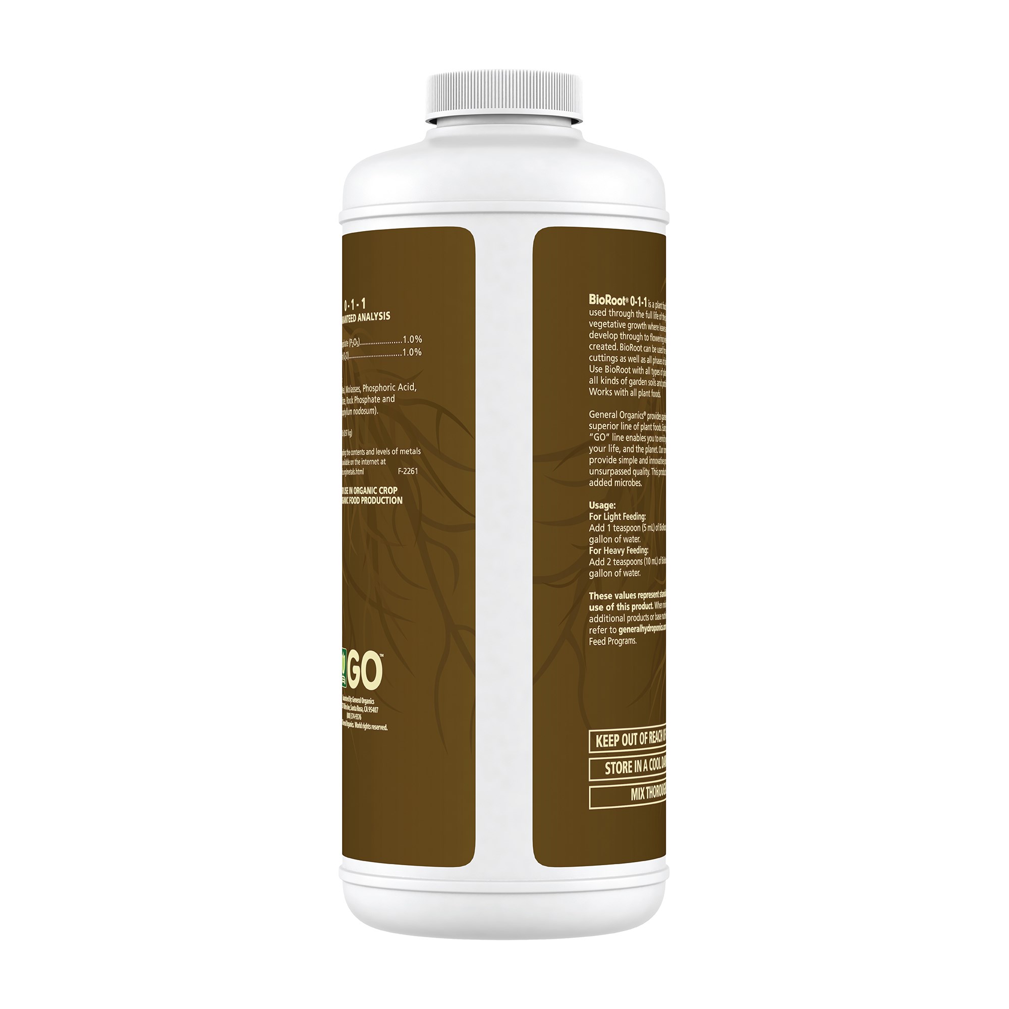 General Organics 32oz BioRoot — Single Unit - Image 4
