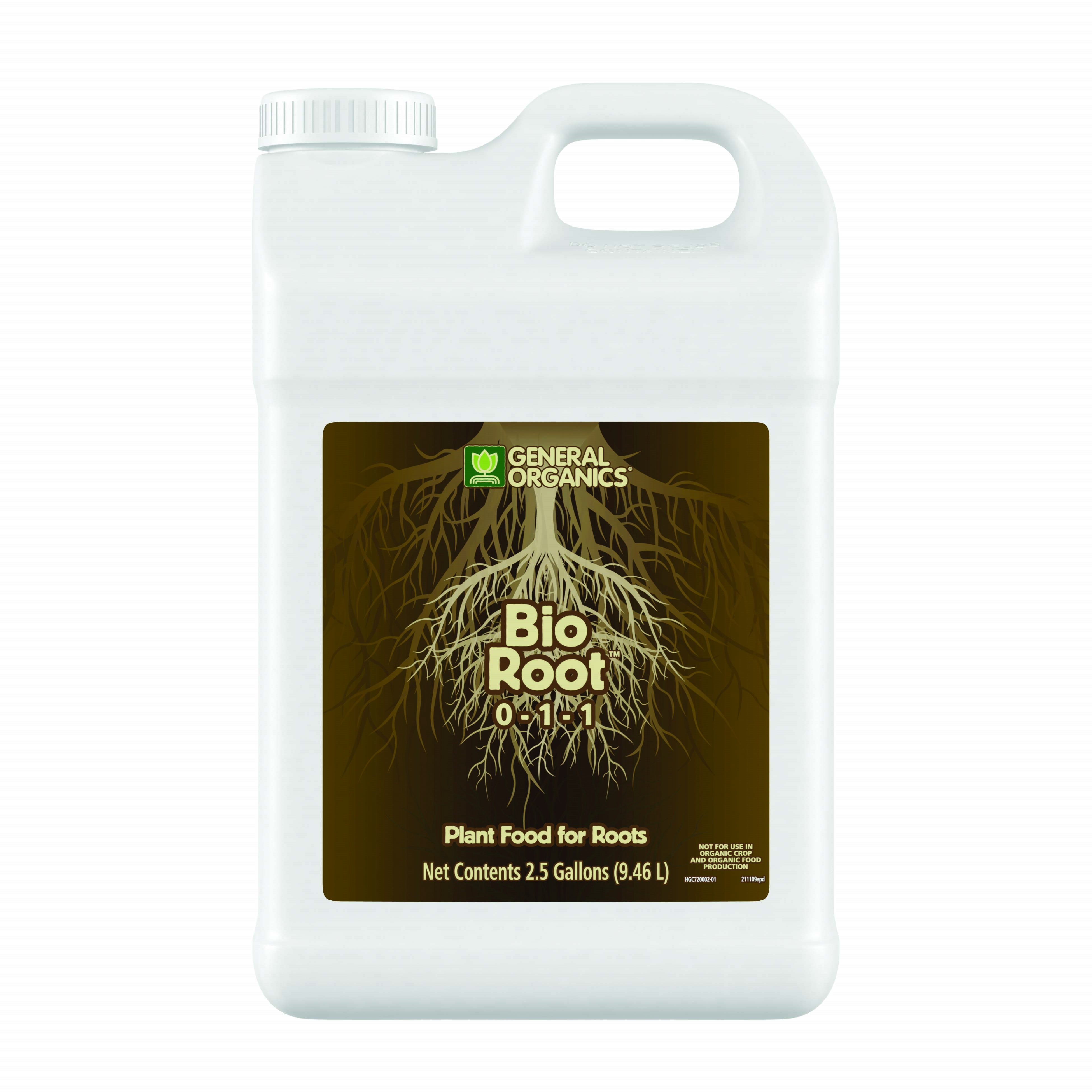 General Organics 2.5gal BioRoot — Single Unit