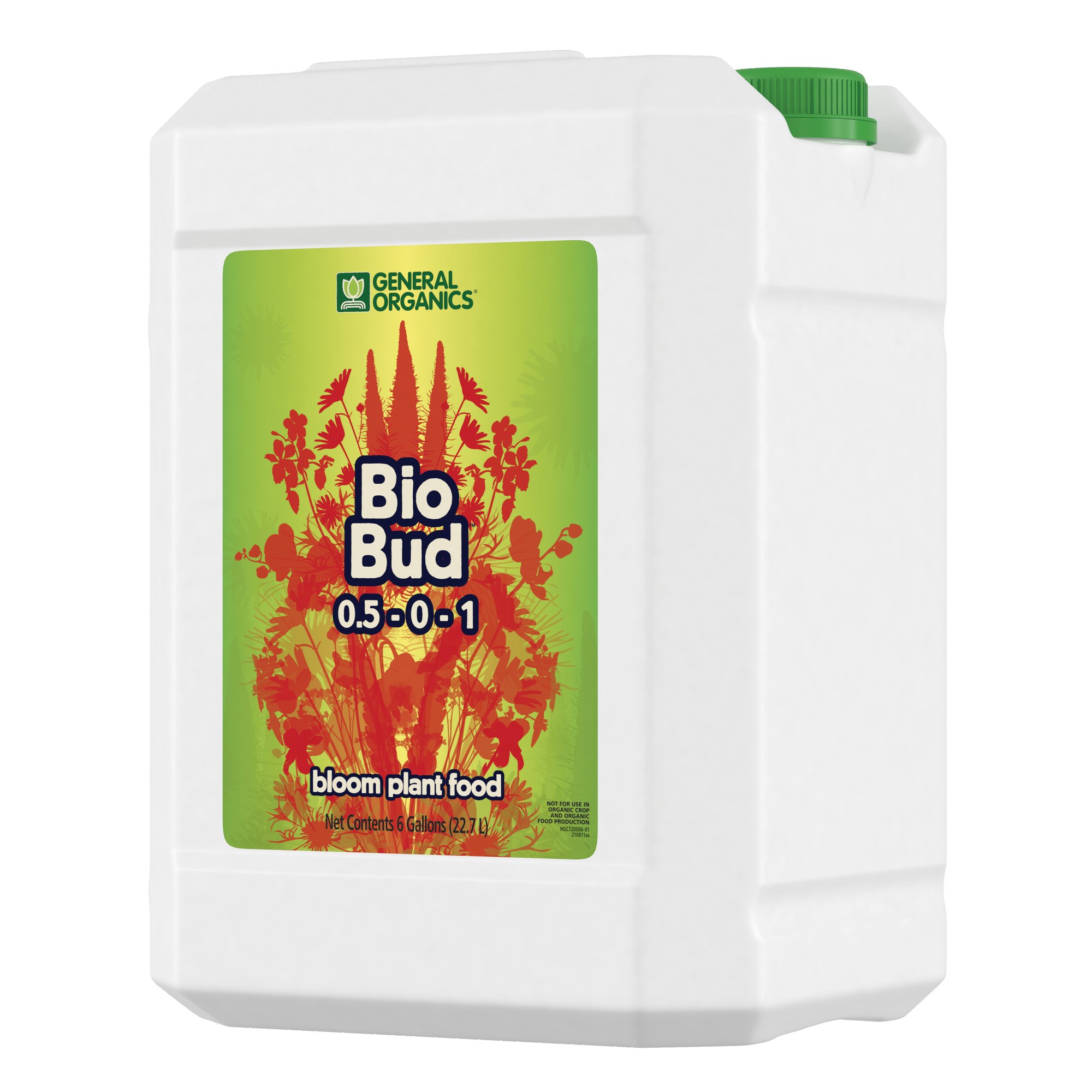 General Organics 6gal BioBud 0.5-0.1-1 — Single Unit - Image 2