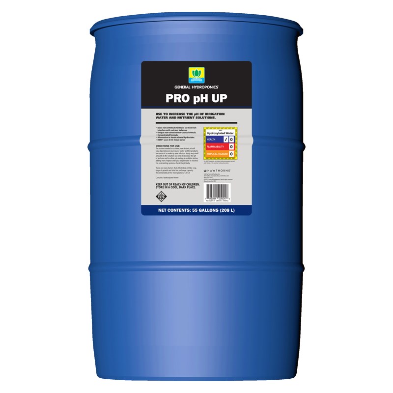 General Hydroponics 55gal PRO pH Up — Single Unit