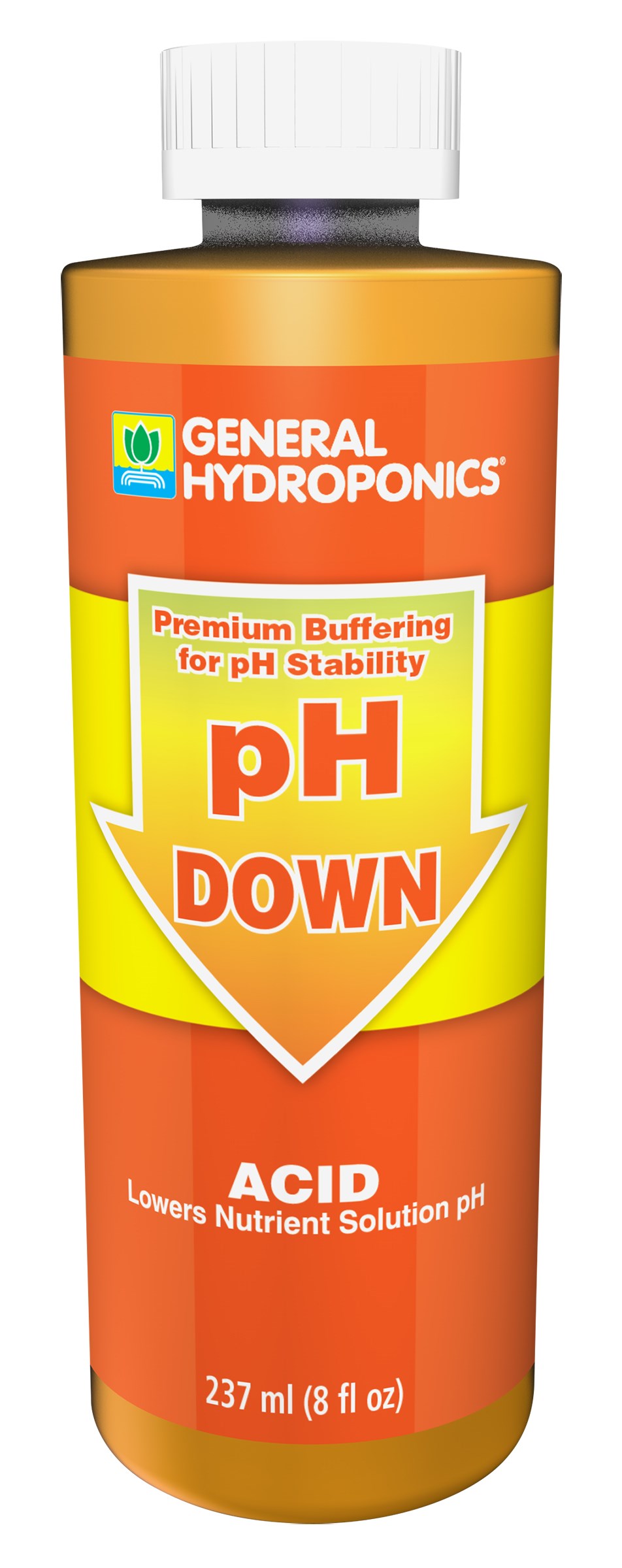 General Hydroponics 8oz pH Down — Single Unit