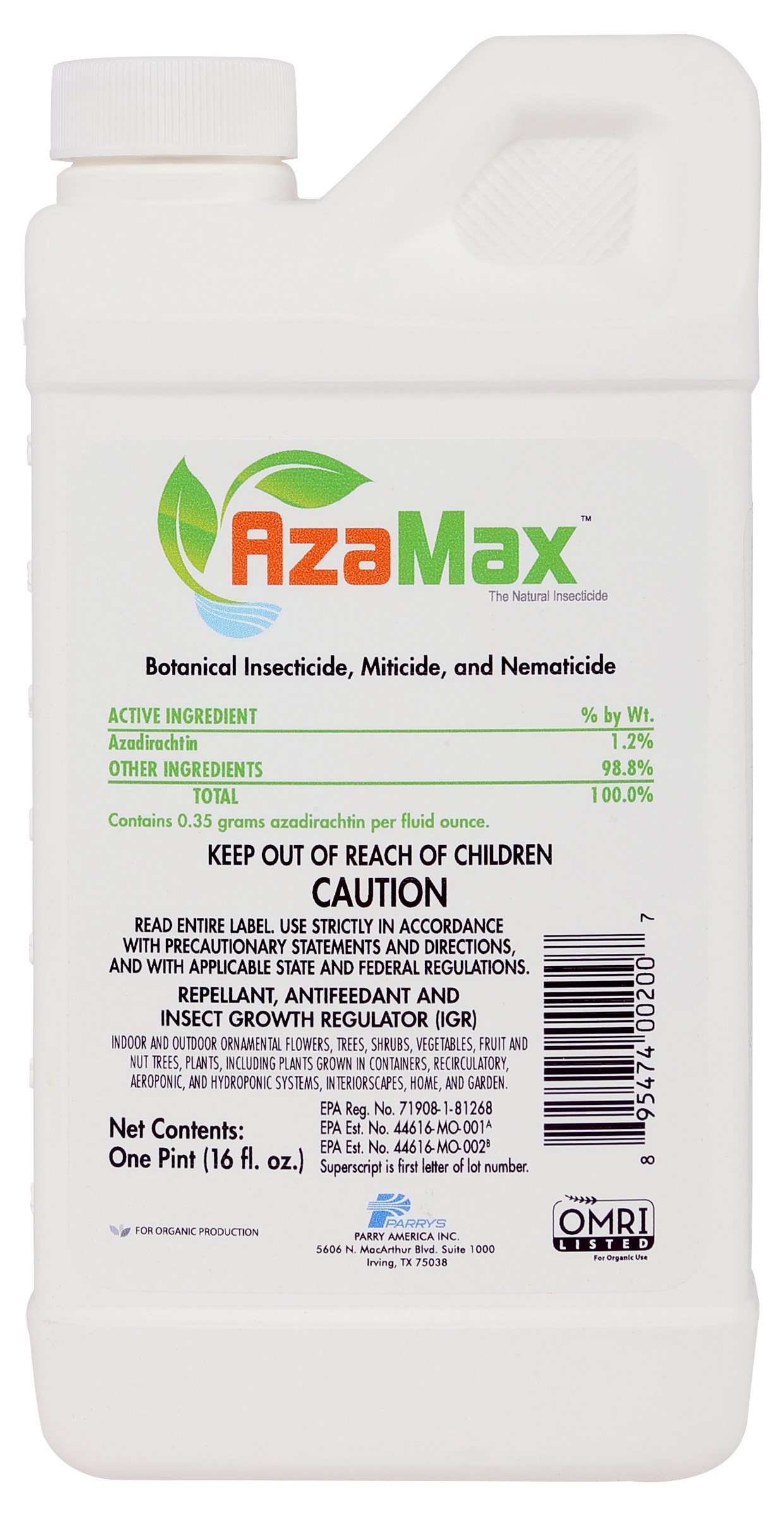 Azamax 16oz — Single Unit
