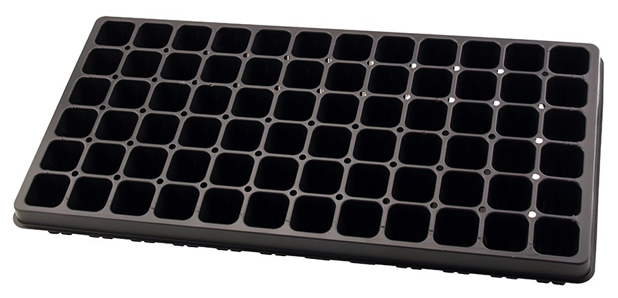 Super Sprouter 72 Cell Plug Tray Square Holes — Single Unit