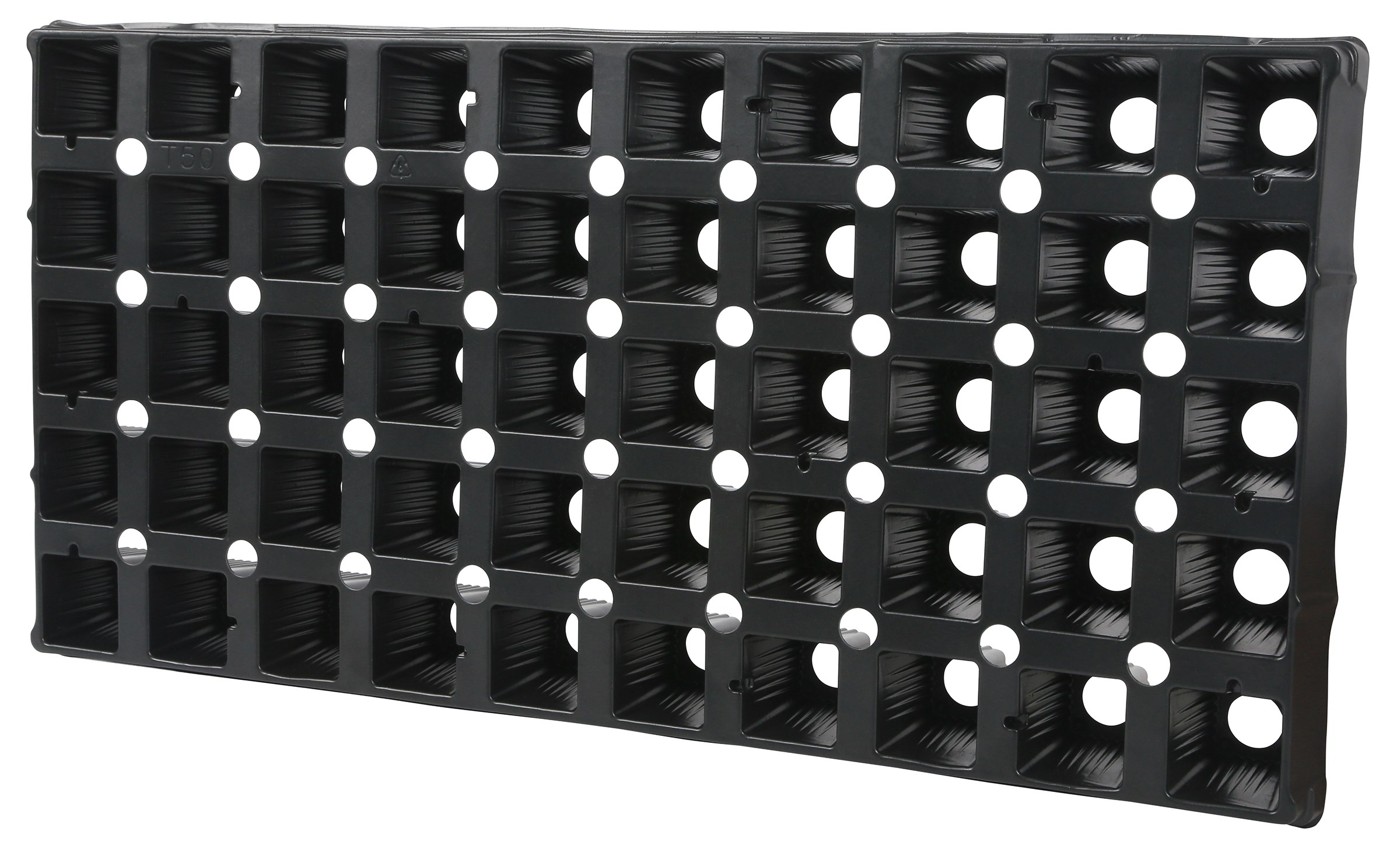 Super Sprouter 50 Cell Square Plug Tray Insert — Single Unit
