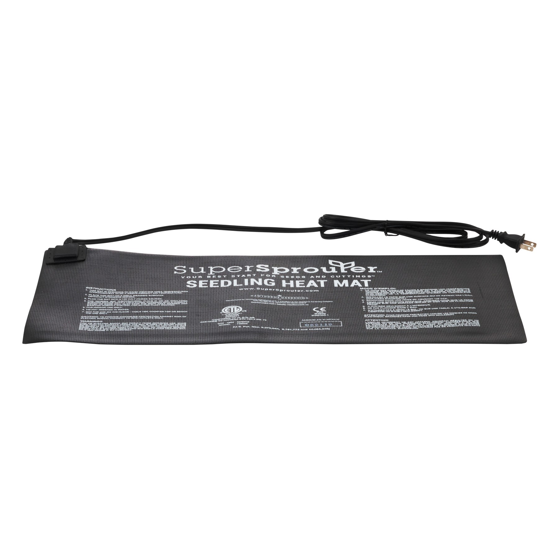 Super Sprouter 10in x 21in Seedling Heat Mat — Single Unit - Image 2