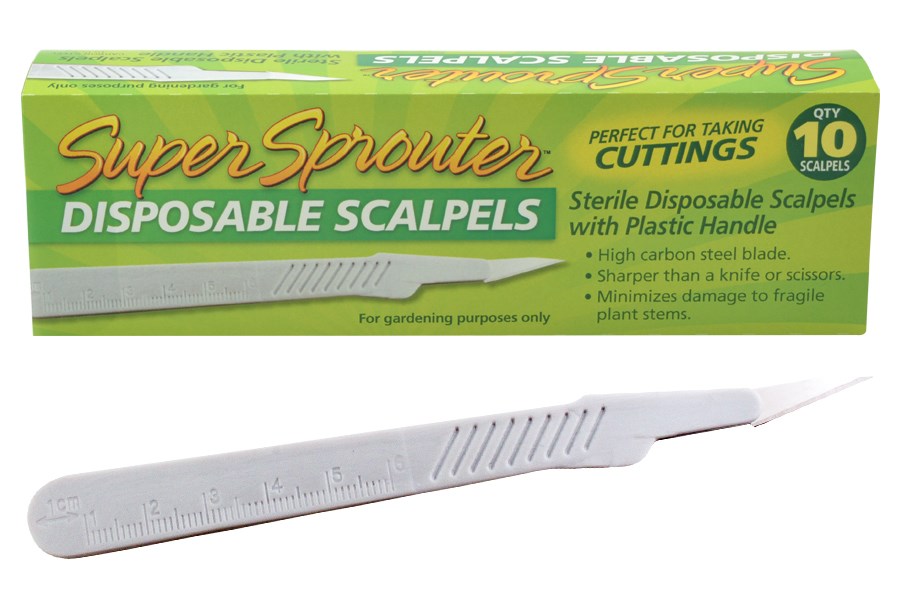 Super Sprouter Sterile Disposable Scalpel — Single Unit