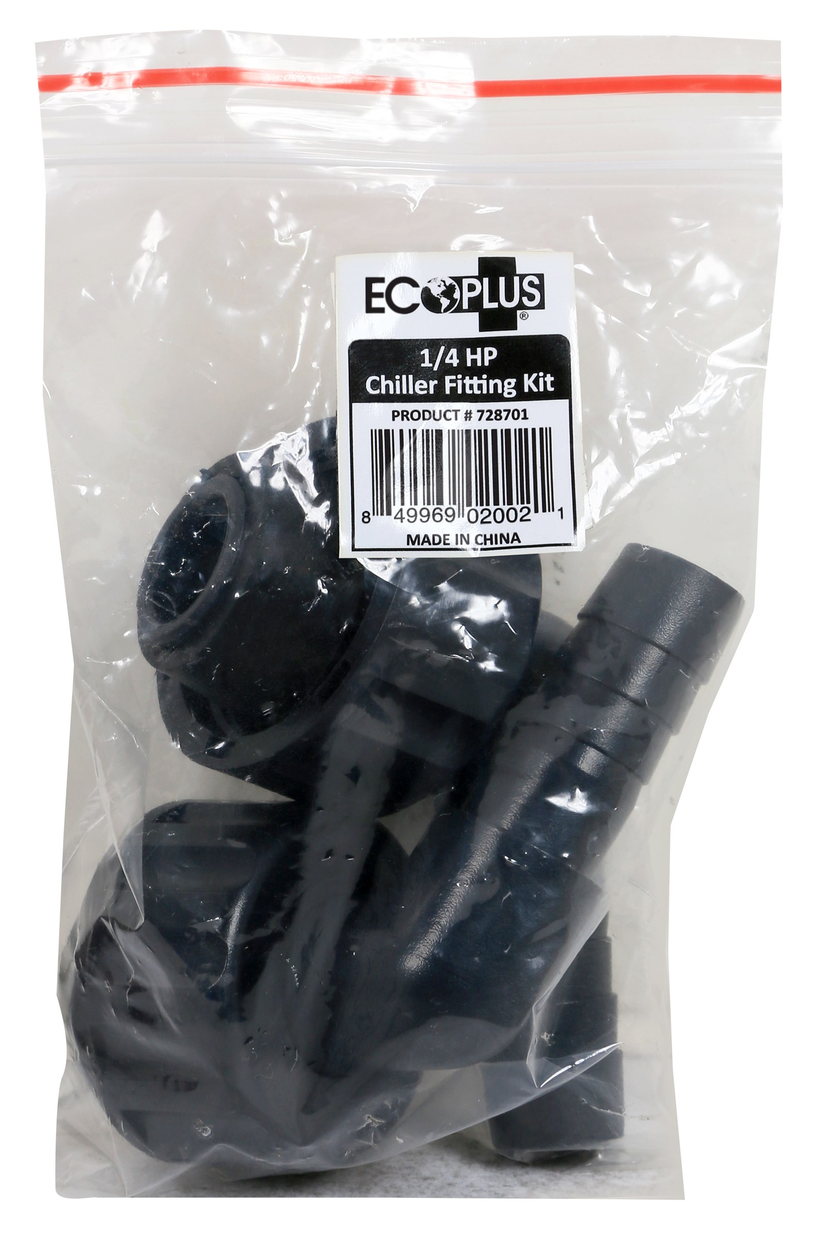 EcoPlus 1/4 HP Chiller Fitting Kit (728700) — Single Unit - Image 2