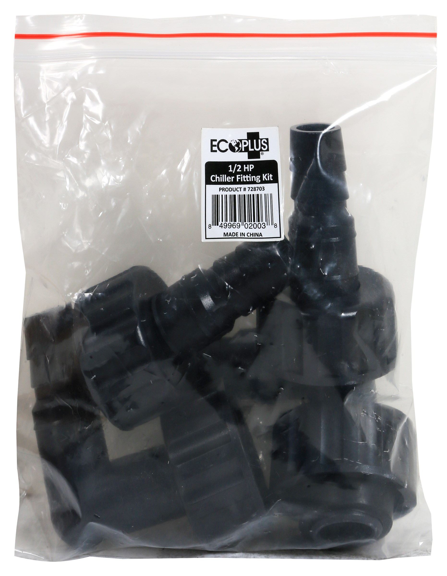 EcoPlus 1/2 HP Chiller Fitting Kit (728702) — Single Unit - Image 2