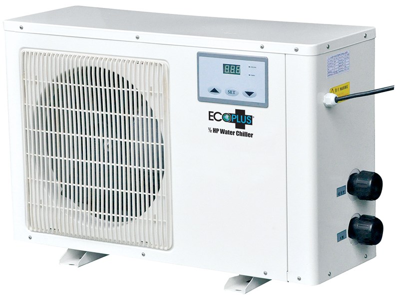 EcoPlus 1/2 HP Commercial Grade Water Chiller — Single Unit