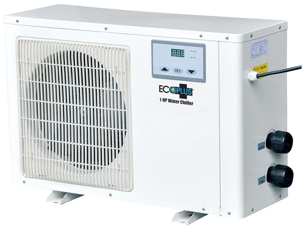 EcoPlus 1 HP Commercial Grade Water Chiller — Single Unit