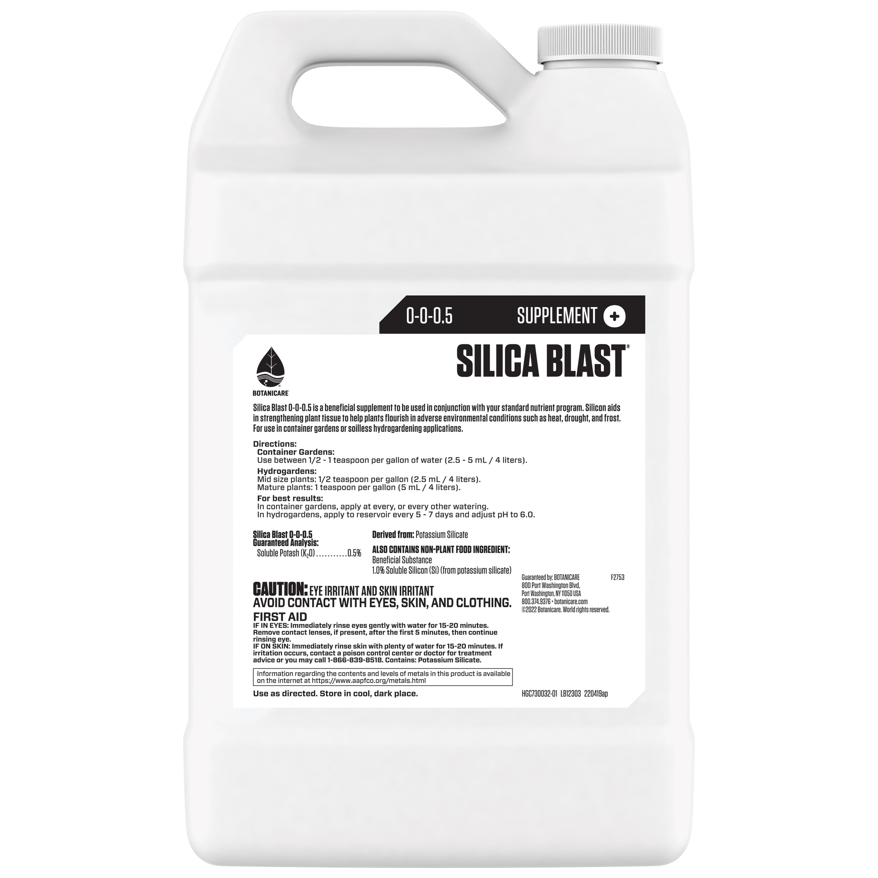 Botanicare 1gal Silica Blast — Single Unit - Image 2