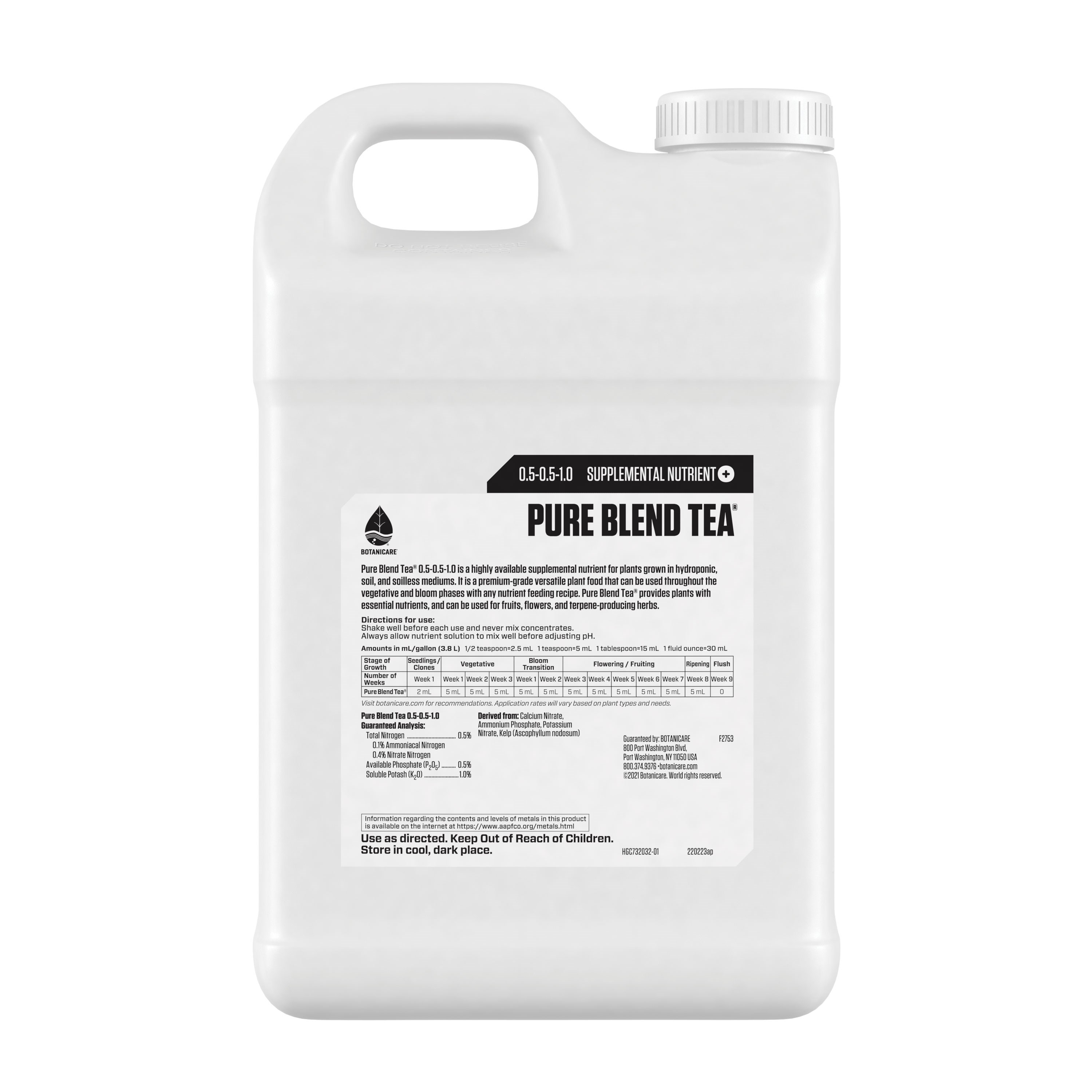 Botanicare 2.5gal Pure Blend Tea — Single Unit - Image 2