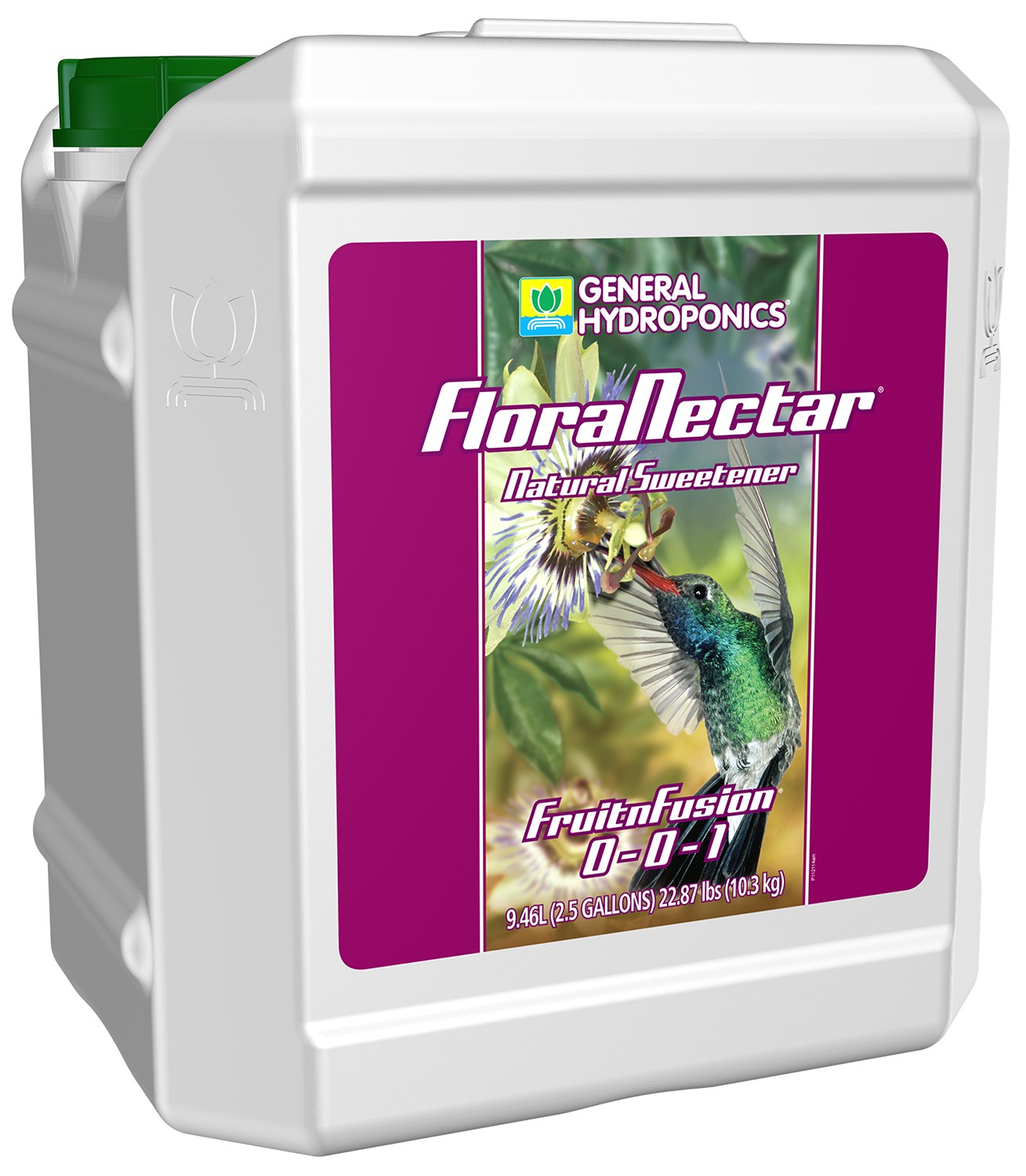 General Hydroponics 2.5gal Flora Nectar FruitnFusion — Single Unit
