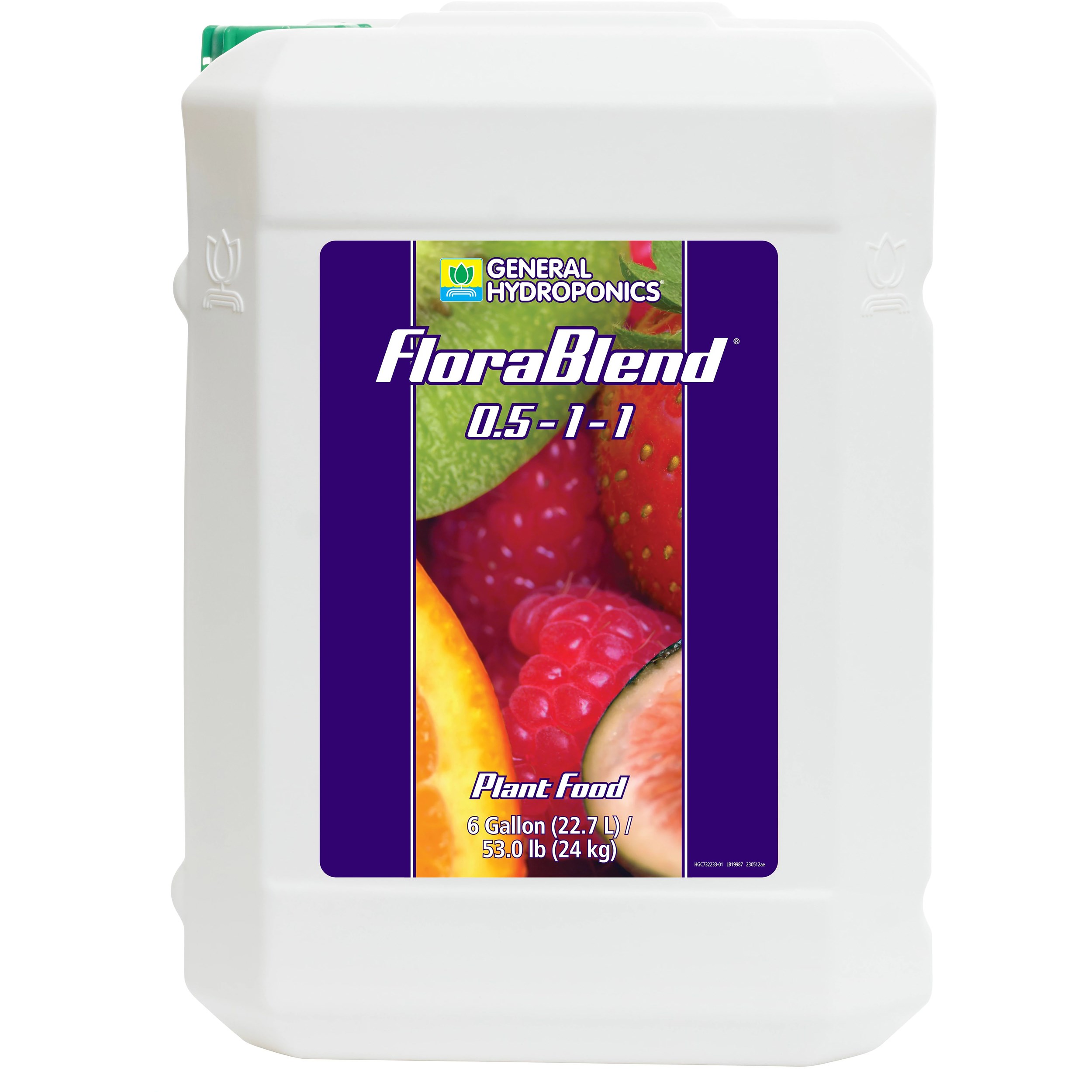General Hydroponics 6gal FloraBlend — Single Unit
