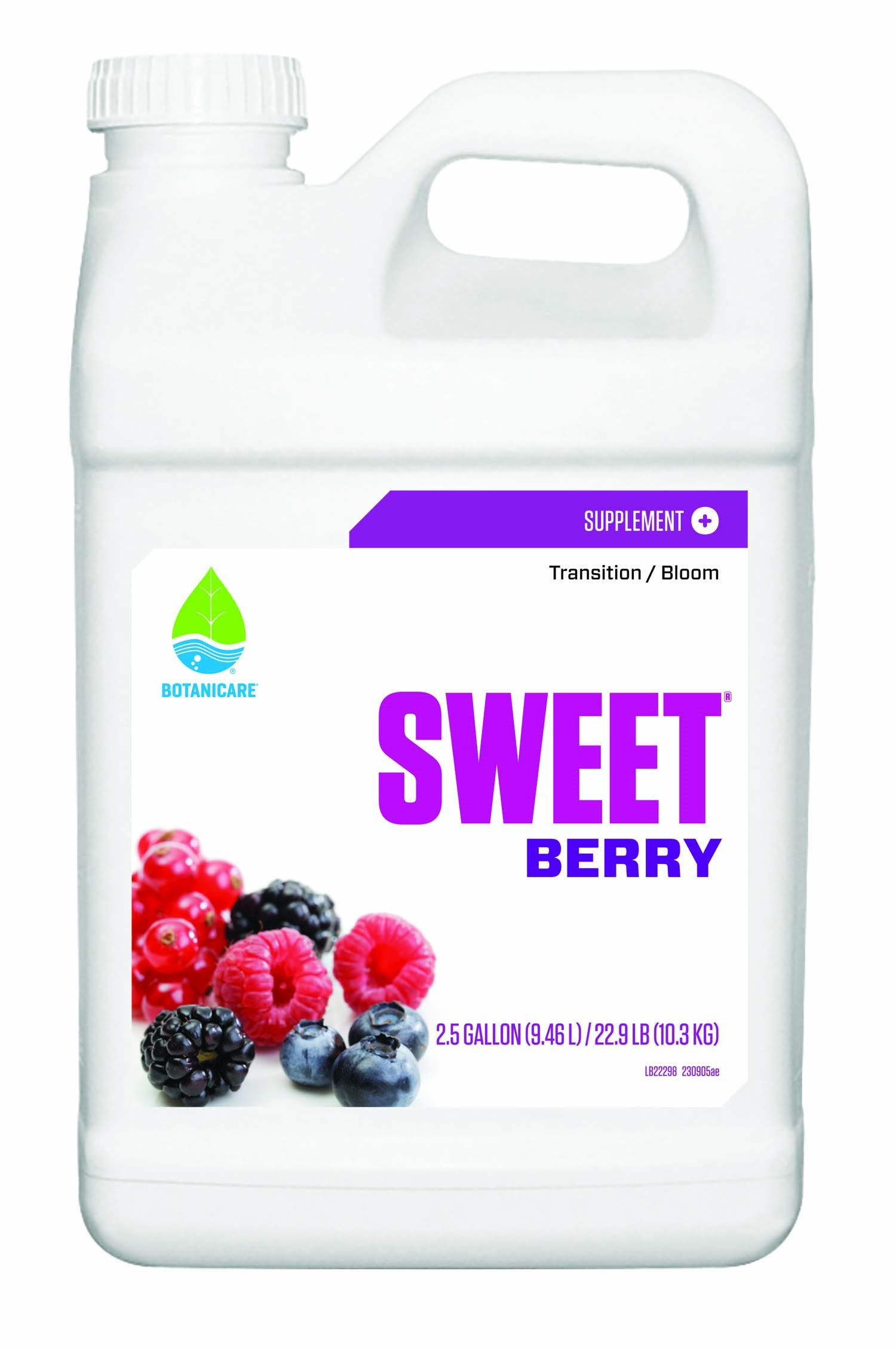 Botanicare 2.5gal Sweet Berry — Single Unit