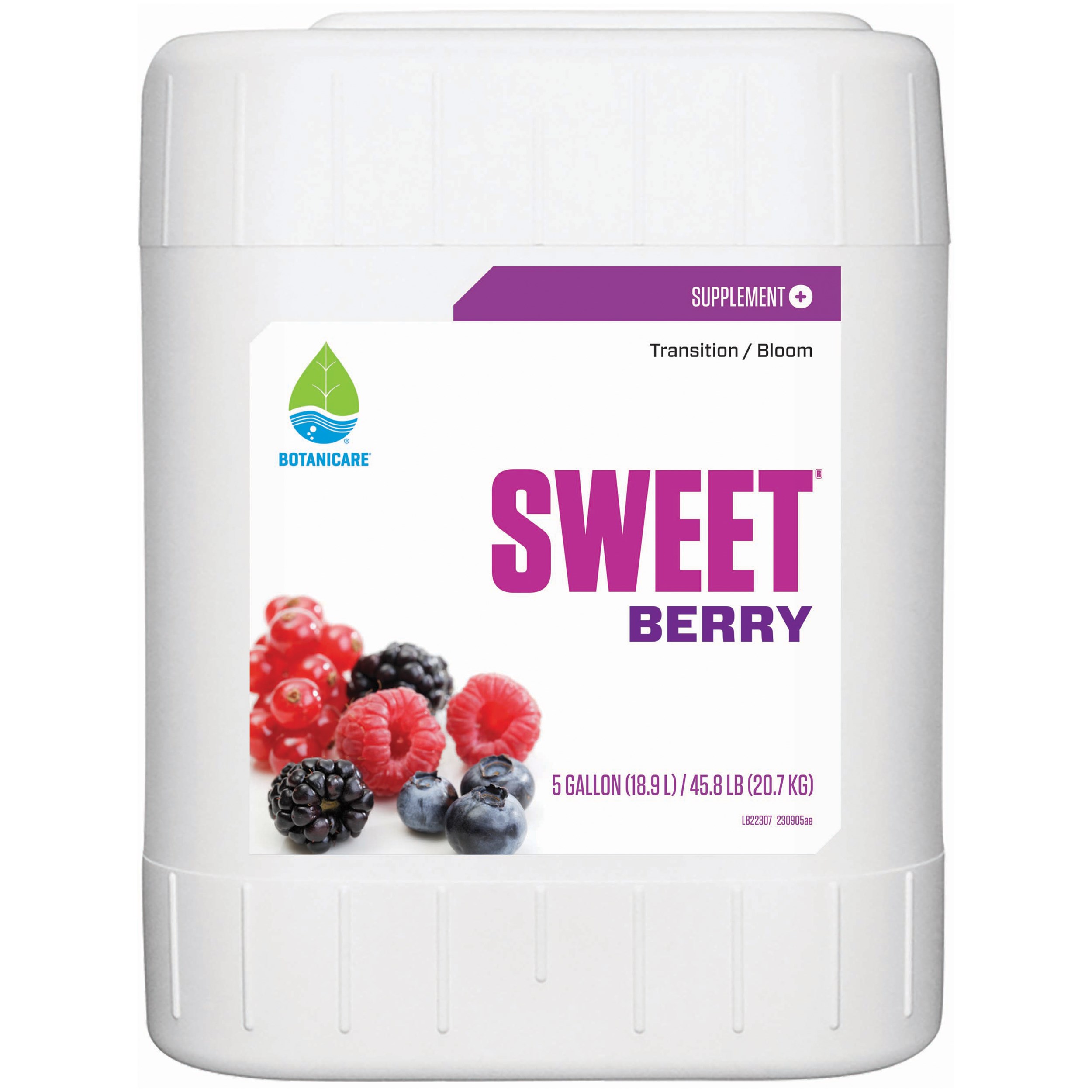 Botanicare 5gal Sweet Berry — Single Unit