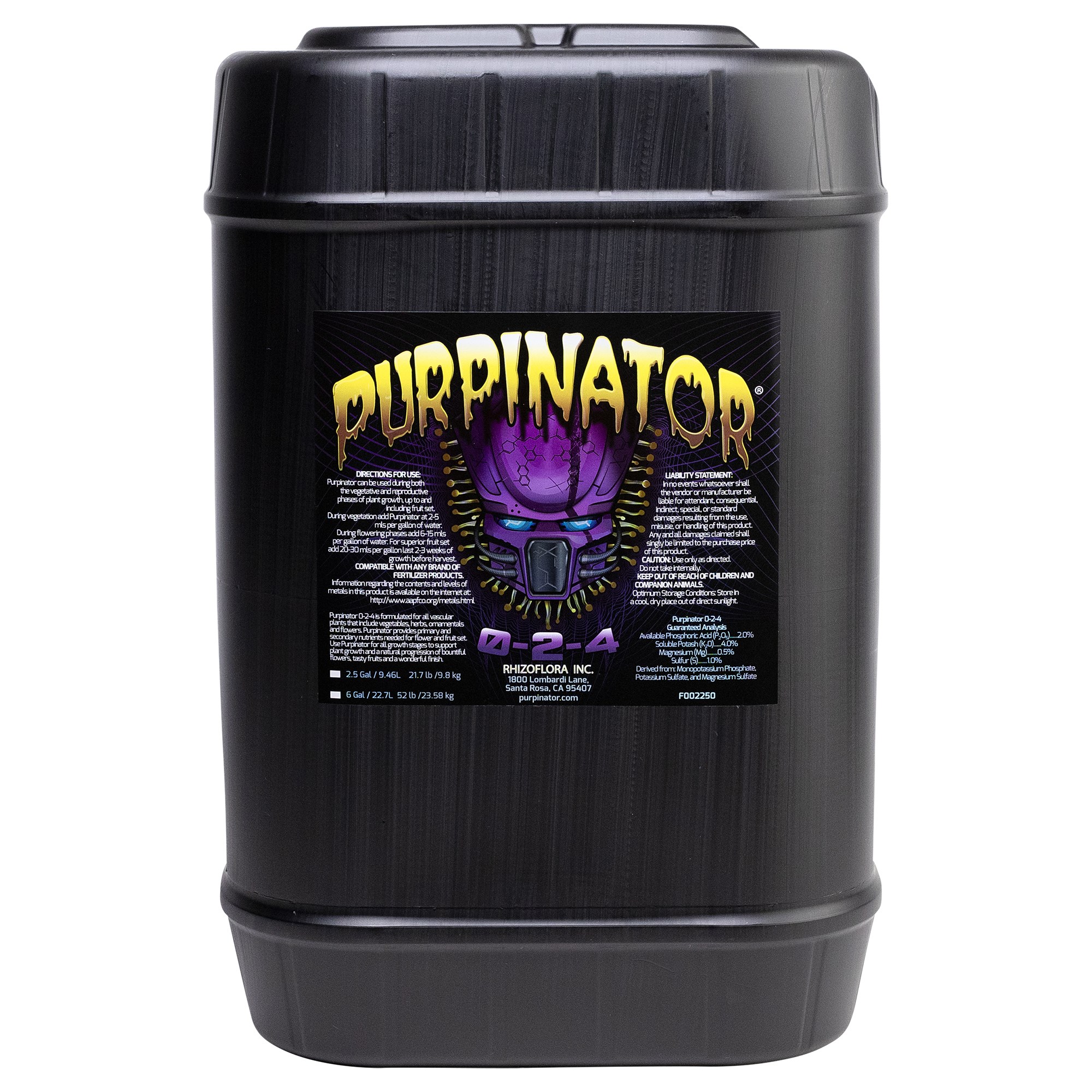General Hydroponics 6gal Purpinator