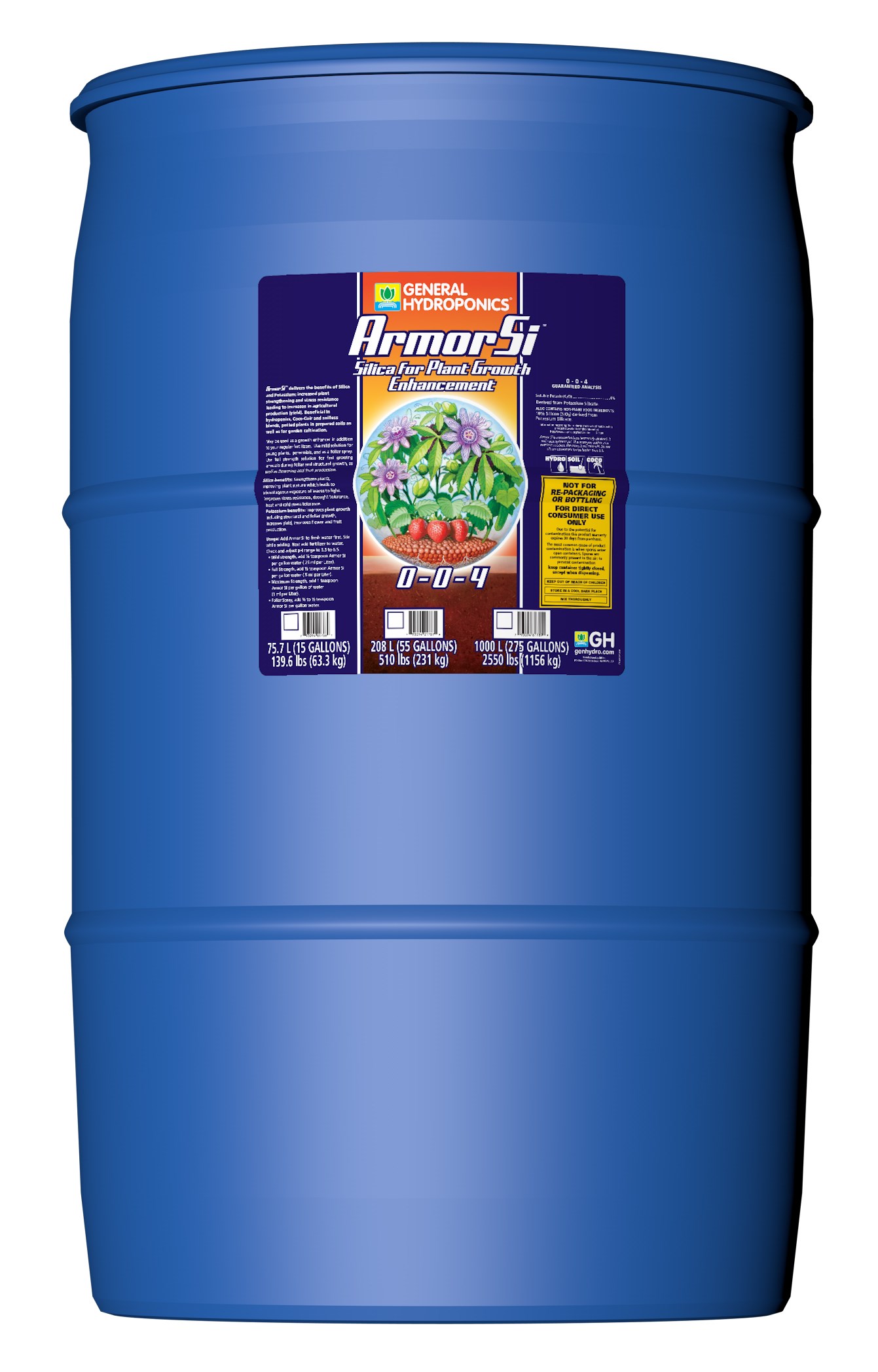 General Hydroponics 55gal Armor Si — Single Unit
