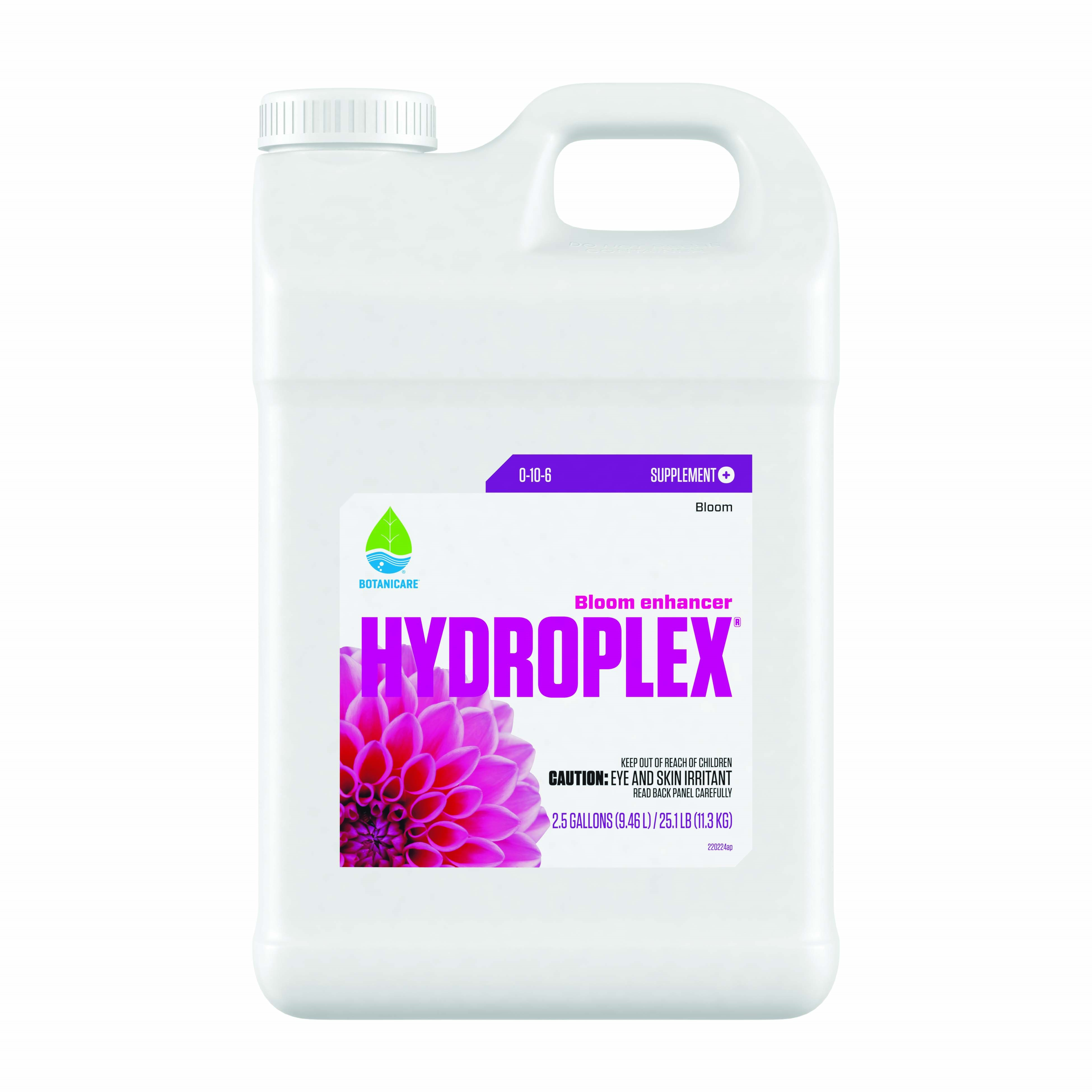 Botanicare 2.5gal Hydroplex Bloom 0-10-6 — Single Unit