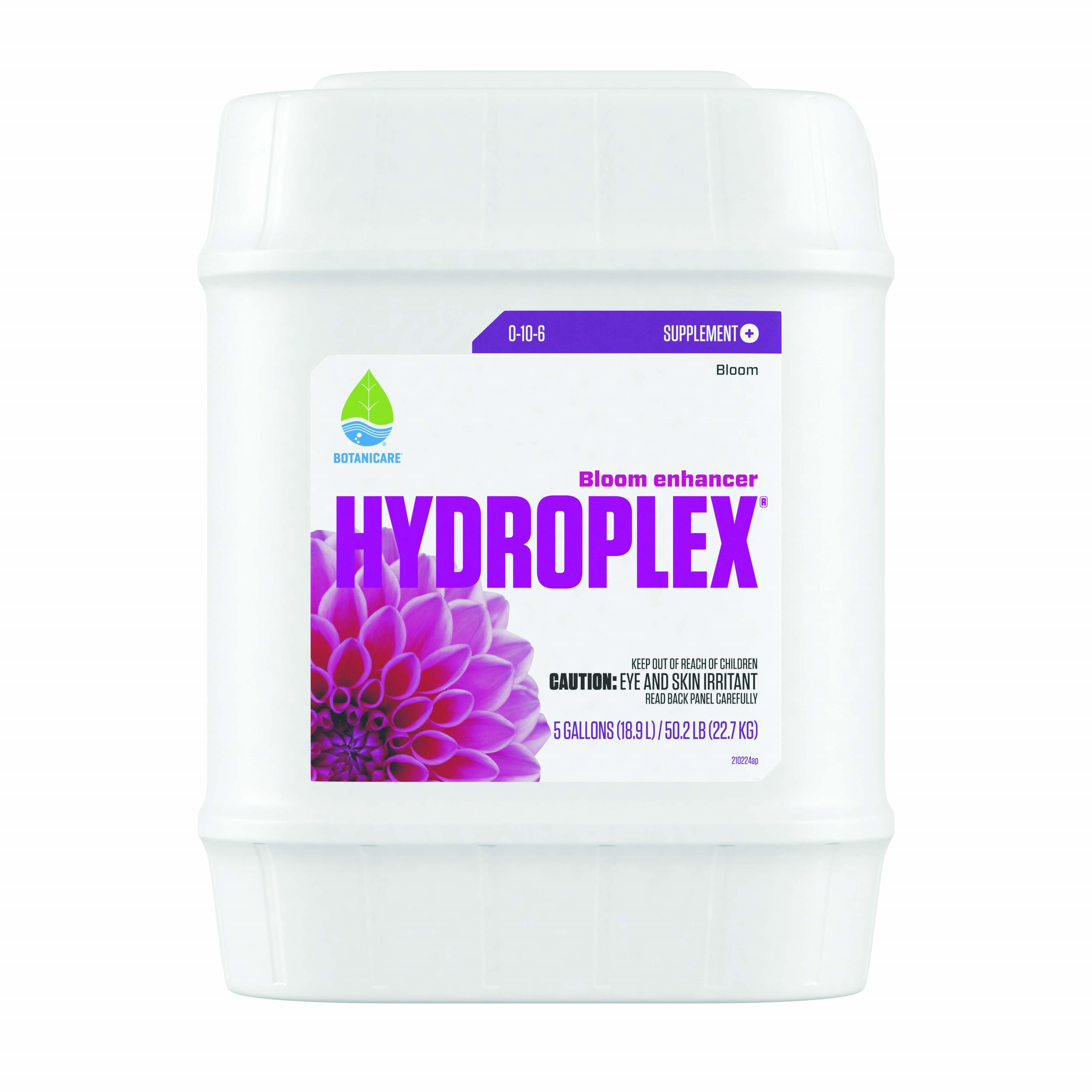 Botanicare 5gal Hydroplex Bloom 0-10-6 — Single Unit