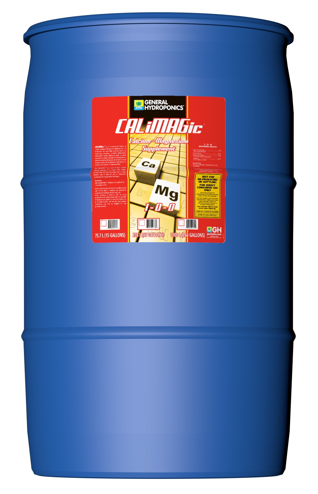General Hydroponics 55gal CALiMAGic — Single Unit