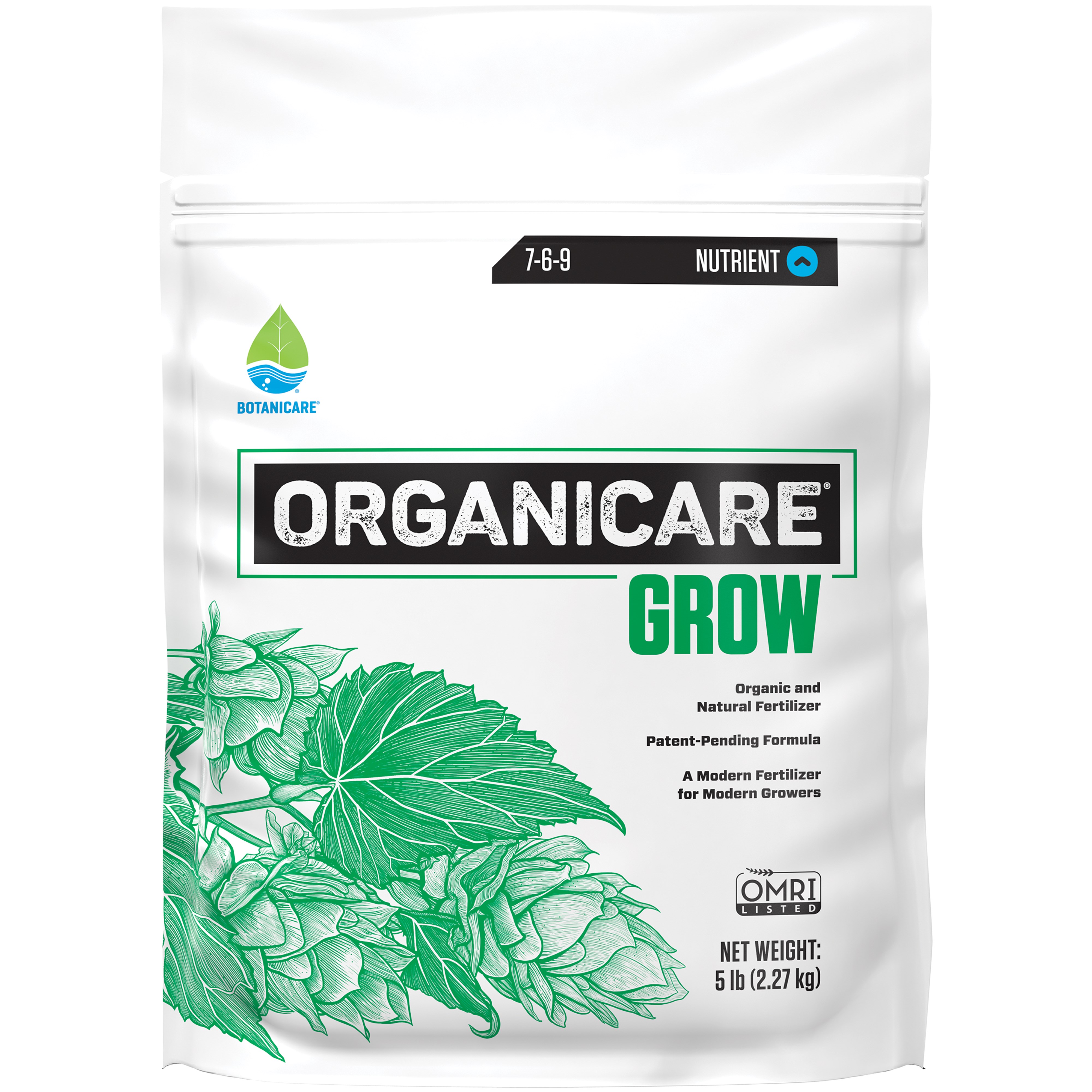 Botanicare 5# Organicare Grow 7-6-9 — Single Unit