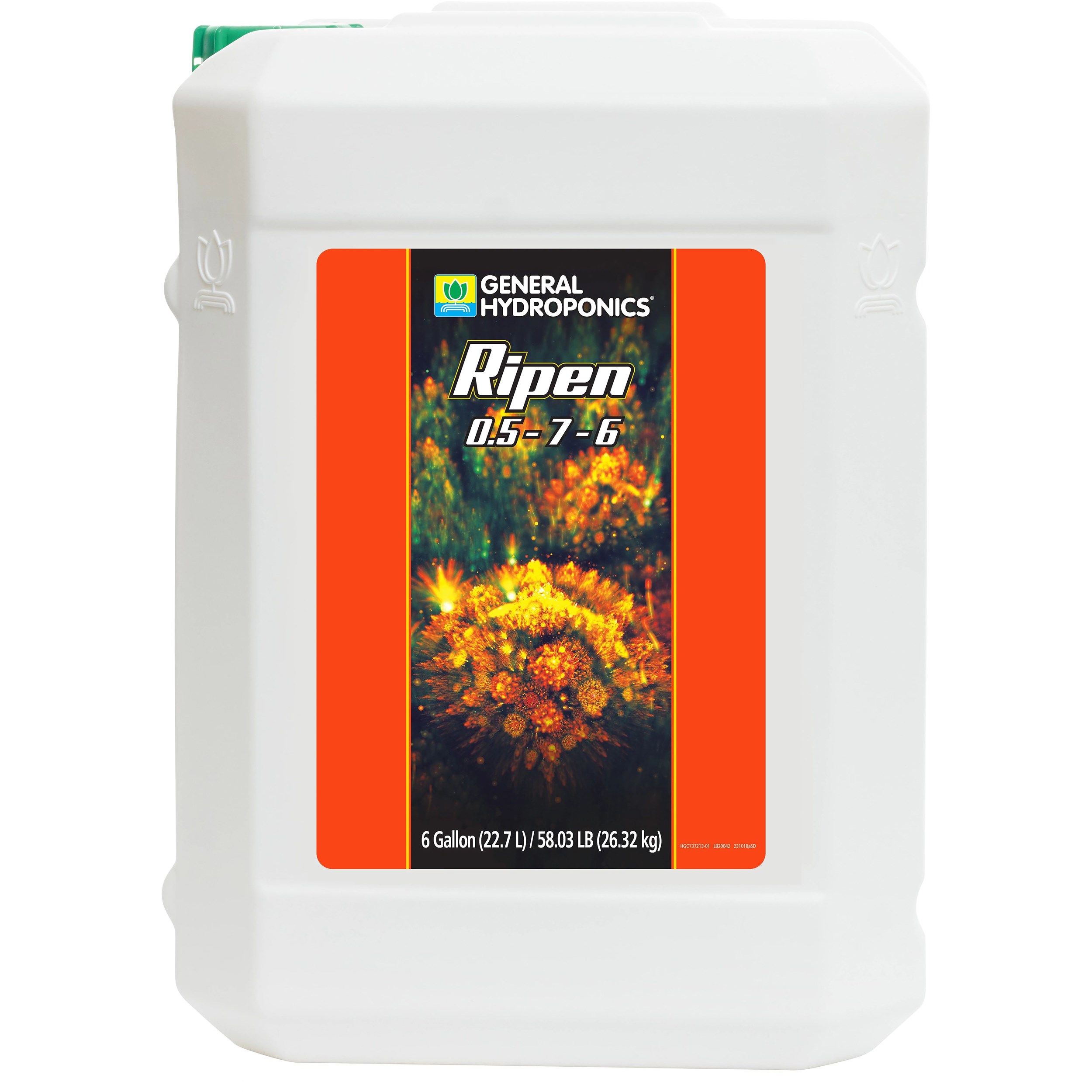 General Hydroponics 6gal Ripen 0.5-7-6 — Single Unit