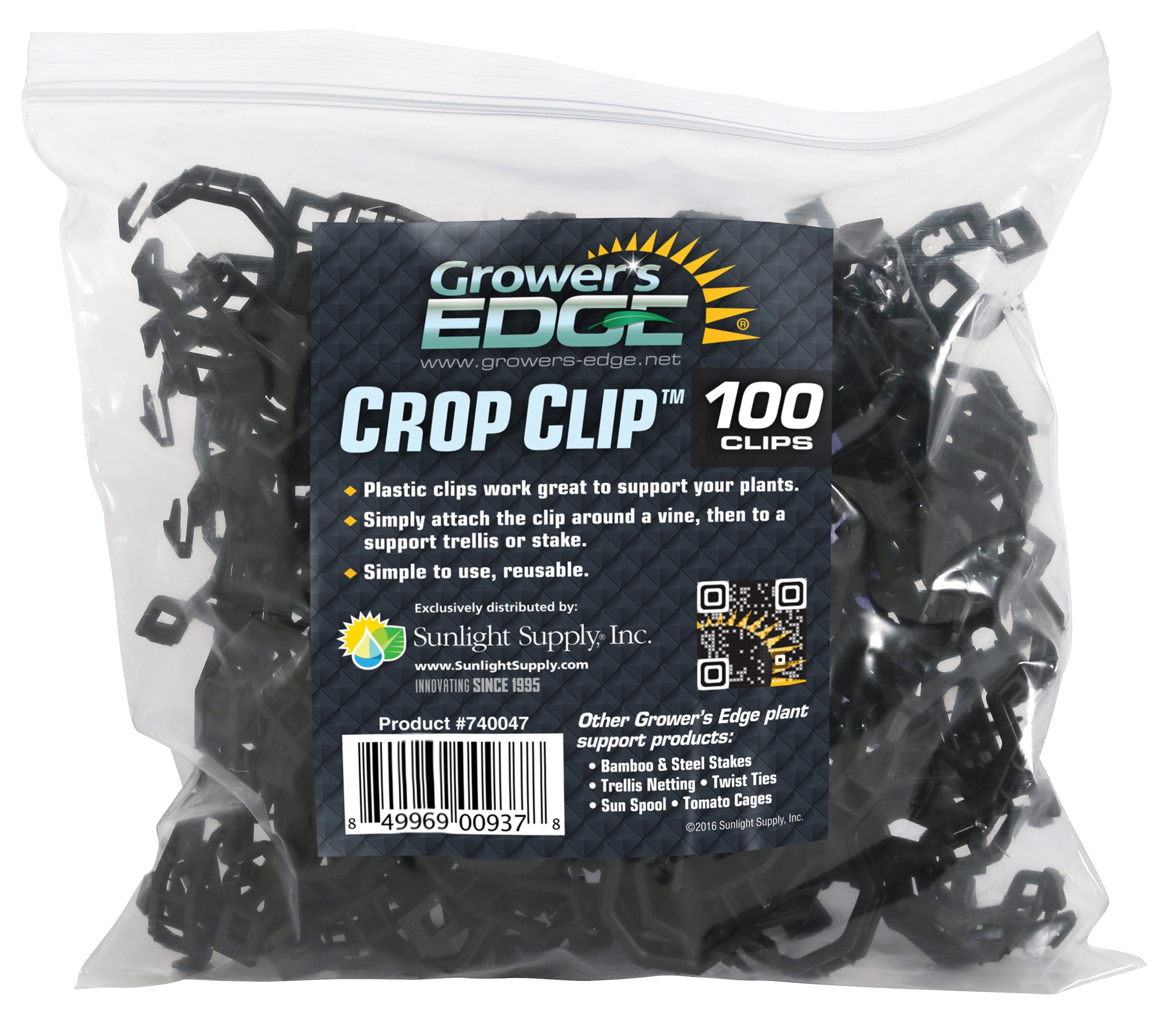 Grower's Edge Crop Clip - Black (100/BG) - Image 3