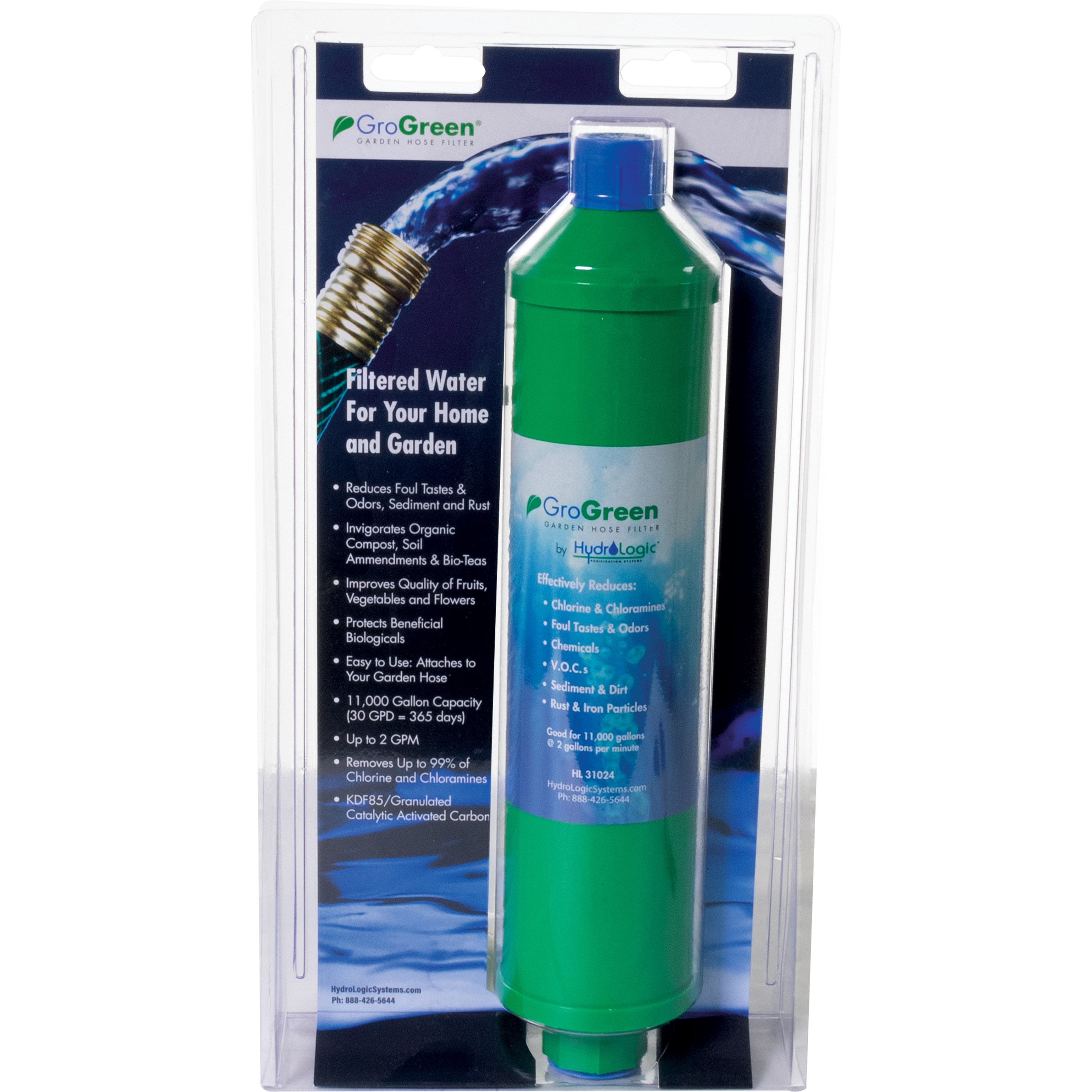 Hydro-Logic GroGreen Garden Hose Filter — Single Unit - Image 3