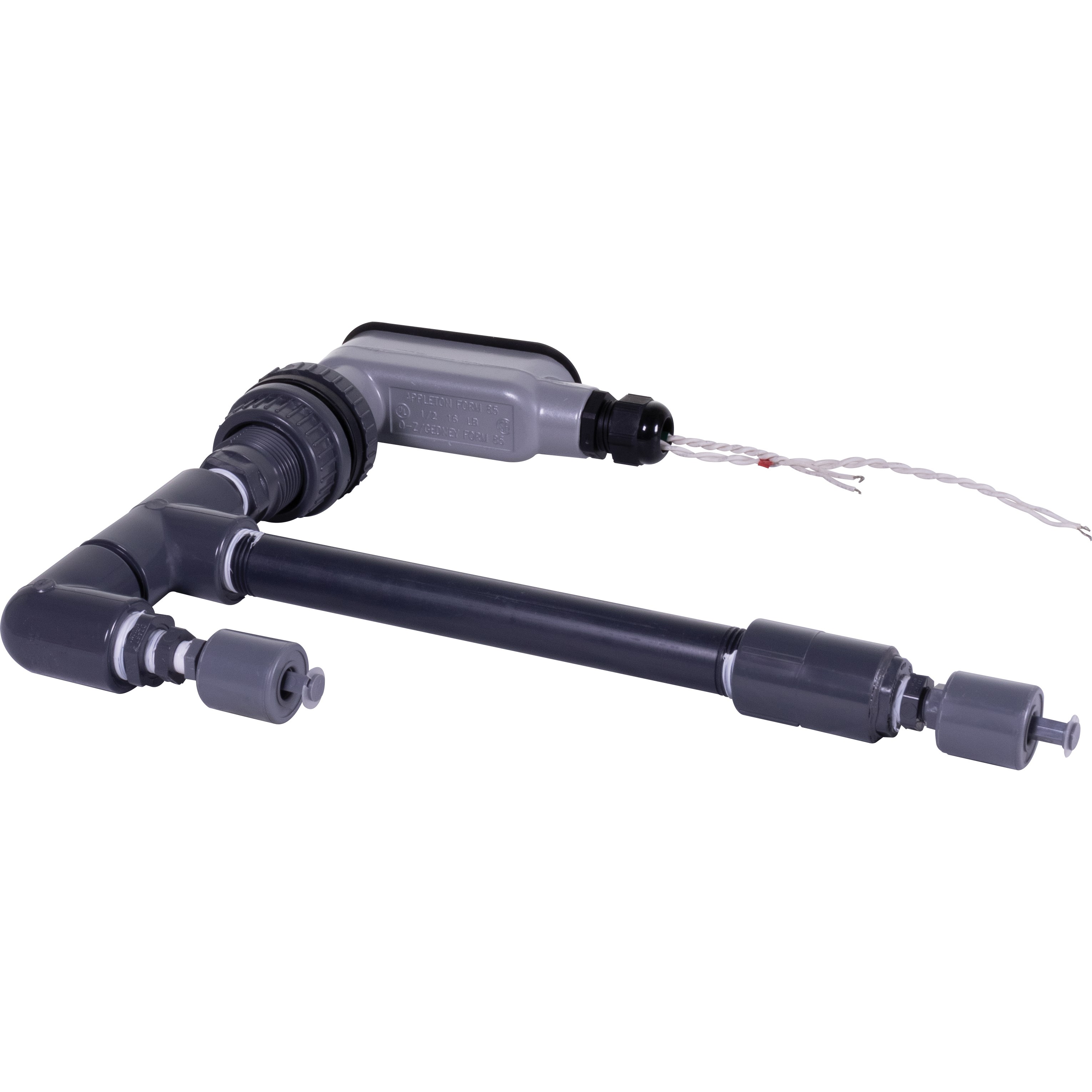 Hyper-Logic Float Switch Assembly Dual Level Dual High — Single Unit