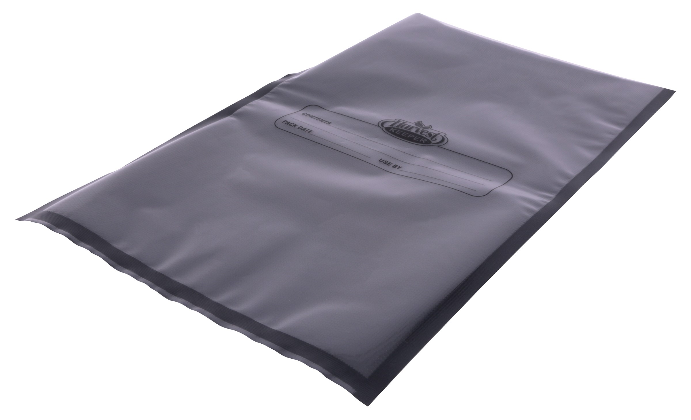 Harvest Keeper 50pk 11in x 18in Precut Bags Black/ Clear — Single Unit