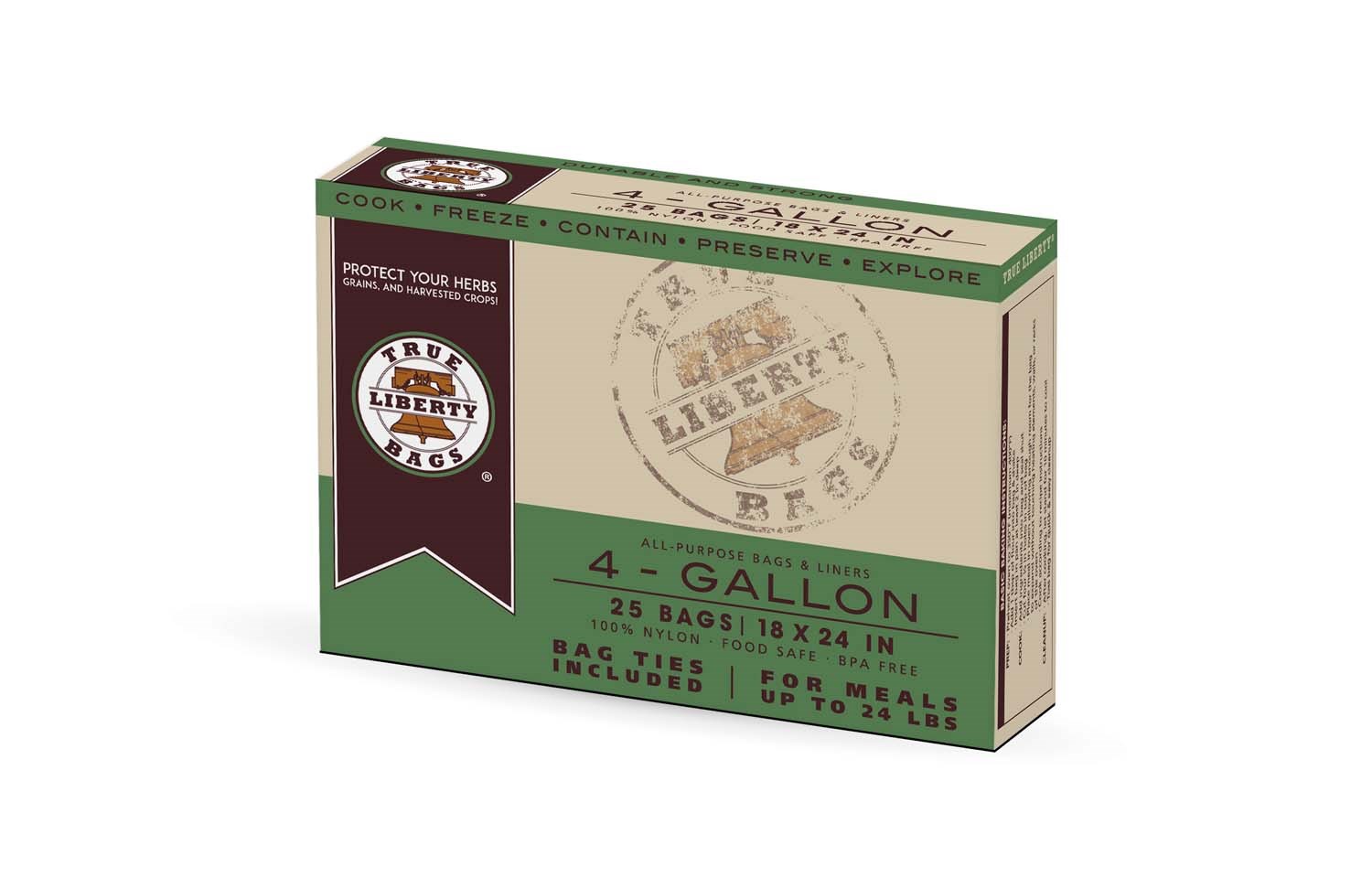 True Liberty 25pk 4gal Bags 18in x 24in — Single Unit
