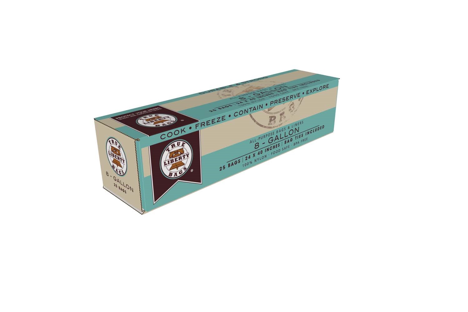 True Liberty 25pk 8gal Bag 24in x 40in — Single Unit