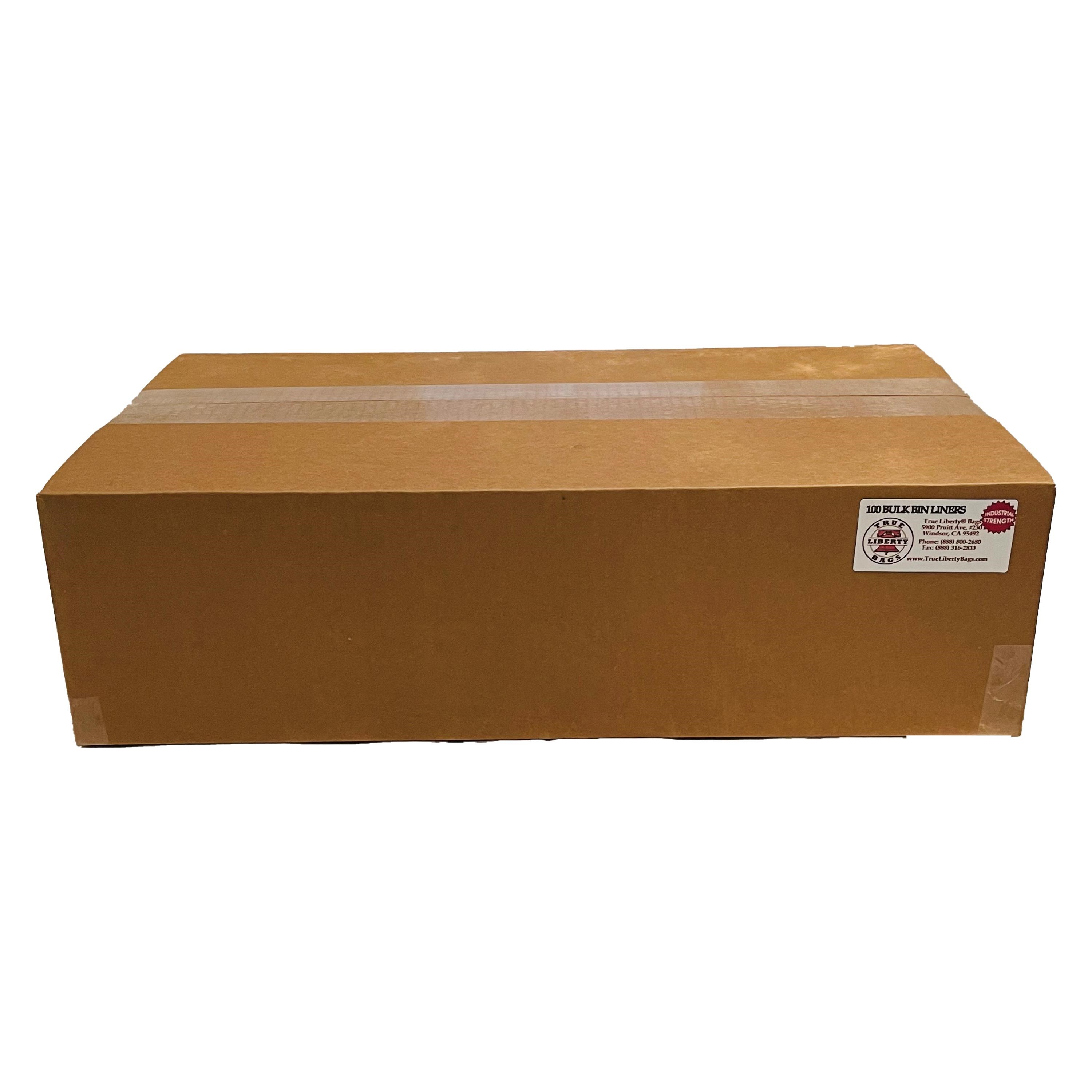 True Liberty 100pk Bulk Bin Liners 48in x 30in — Single Unit