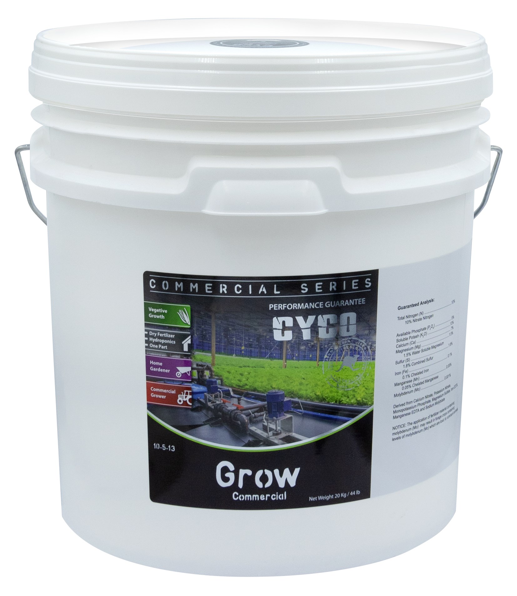 CYCO 20kg Commercial Series Grow — Single Unit