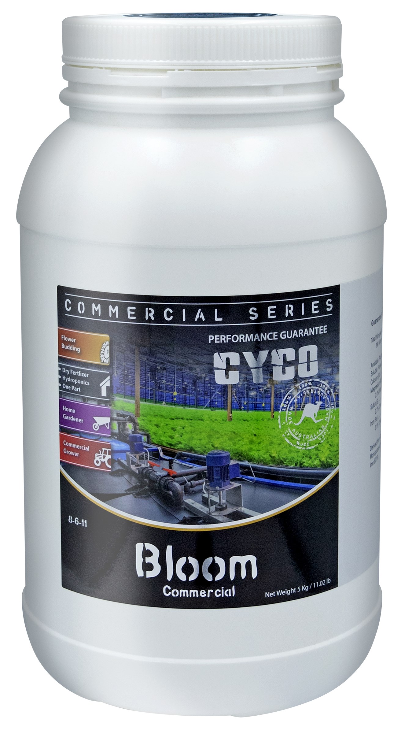 CYCO 5kg Commercial Series Bloom — Single Unit