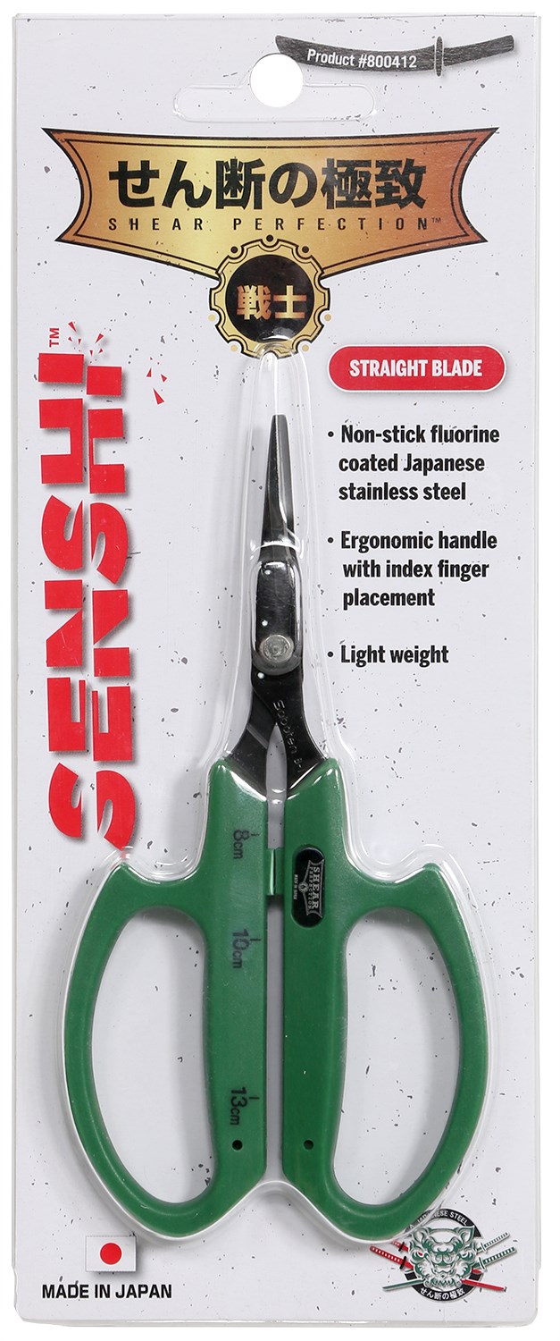 Shear Perfection Senshi Bonsai Scissor w/ 2in Straight Non Stick Blades — Single Unit - Image 3