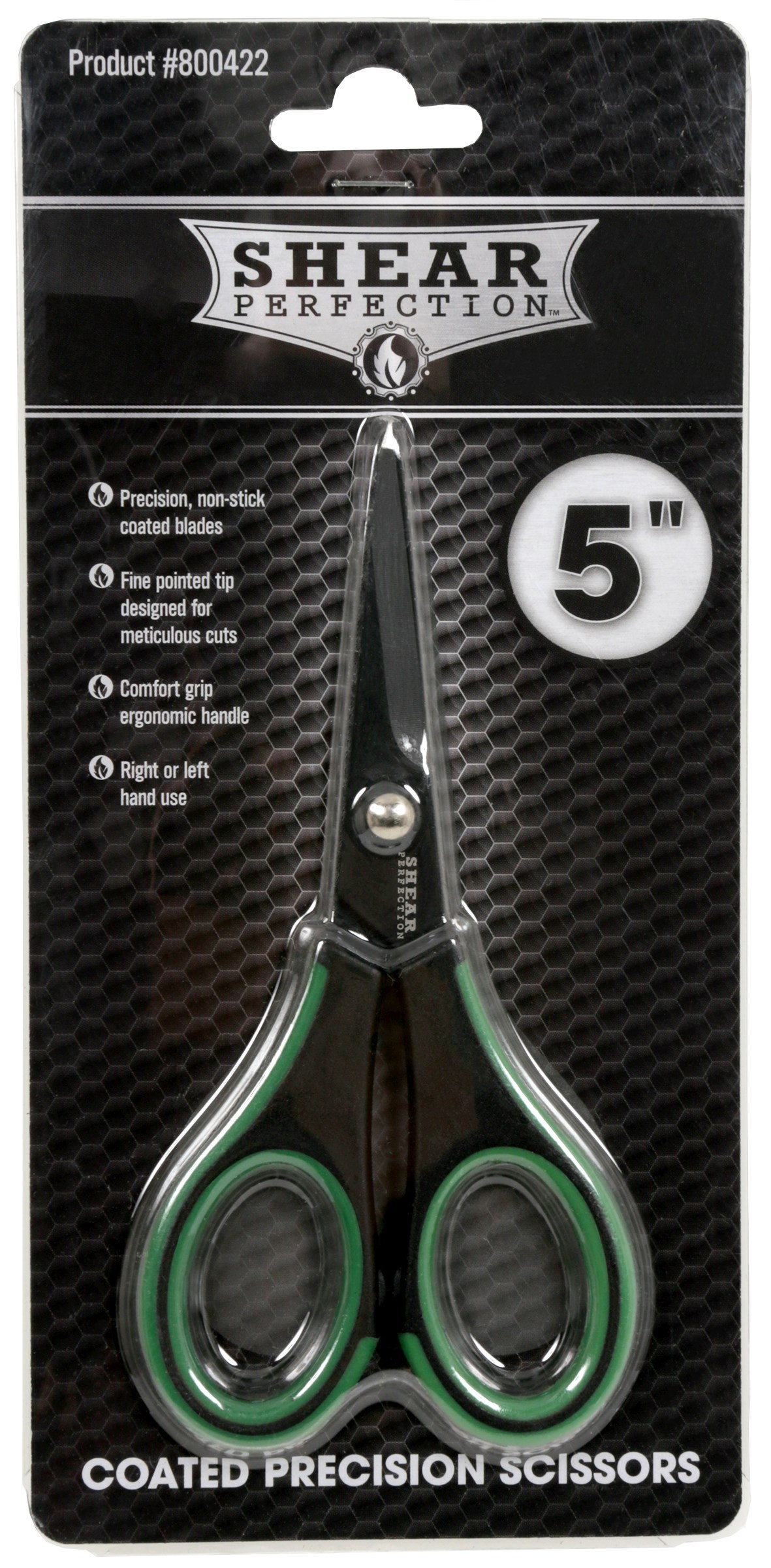 Shear Perfection Precision Scissor w/ 2in Non Stick Blades — Single Unit - Image 2