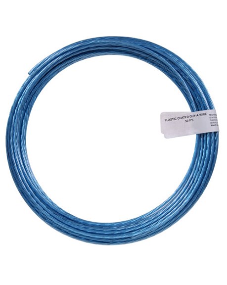 Hillman 50' 19ga 4 strand Galvanized Blue Coated — priced per each; minimum 12; multiples of 12