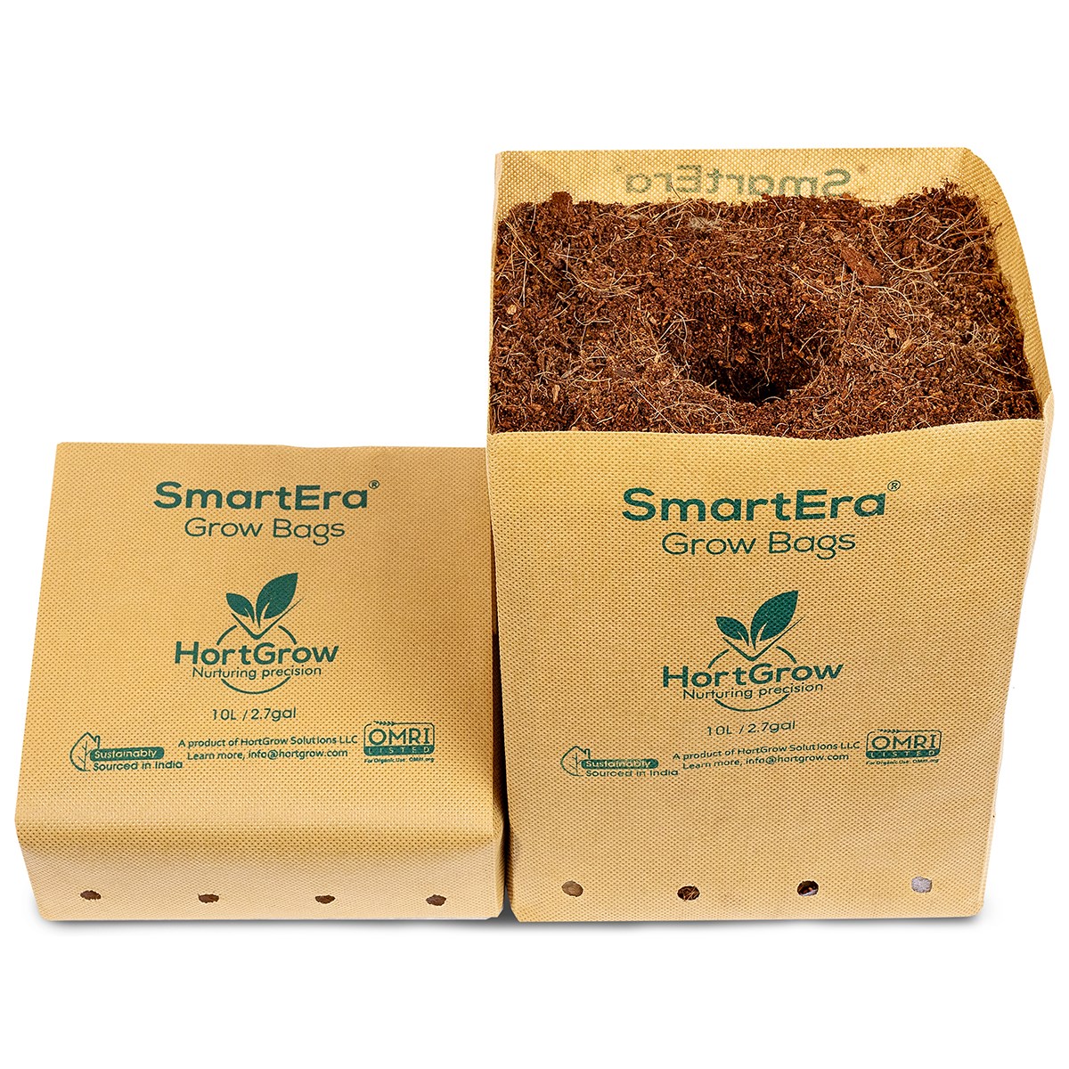 HortGrow SmartEra Grow Bag 10L Mesh Bag 8x8x10"