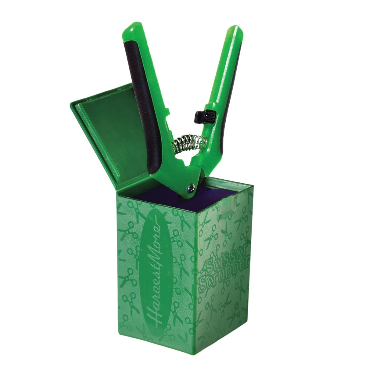 Harvest More Scissor Scrubber 2.75"x2"x2" (Use with own cleaning solution) — priced per each; minimum 5; multiples of 5