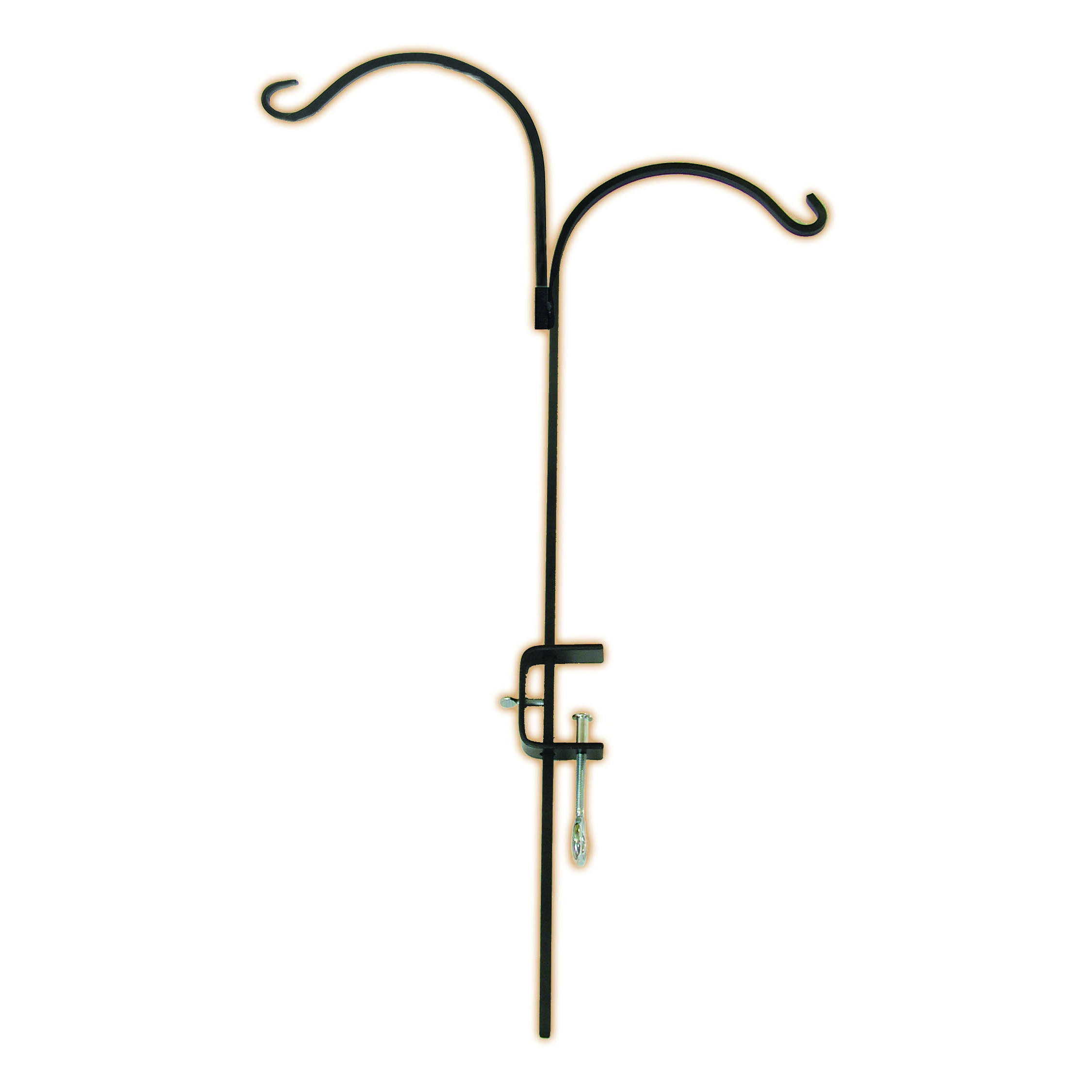 Hookery 36" Double Deck Hanger Adjustable w/ Rail Clamp — priced per each; minimum 6; multiples of 6