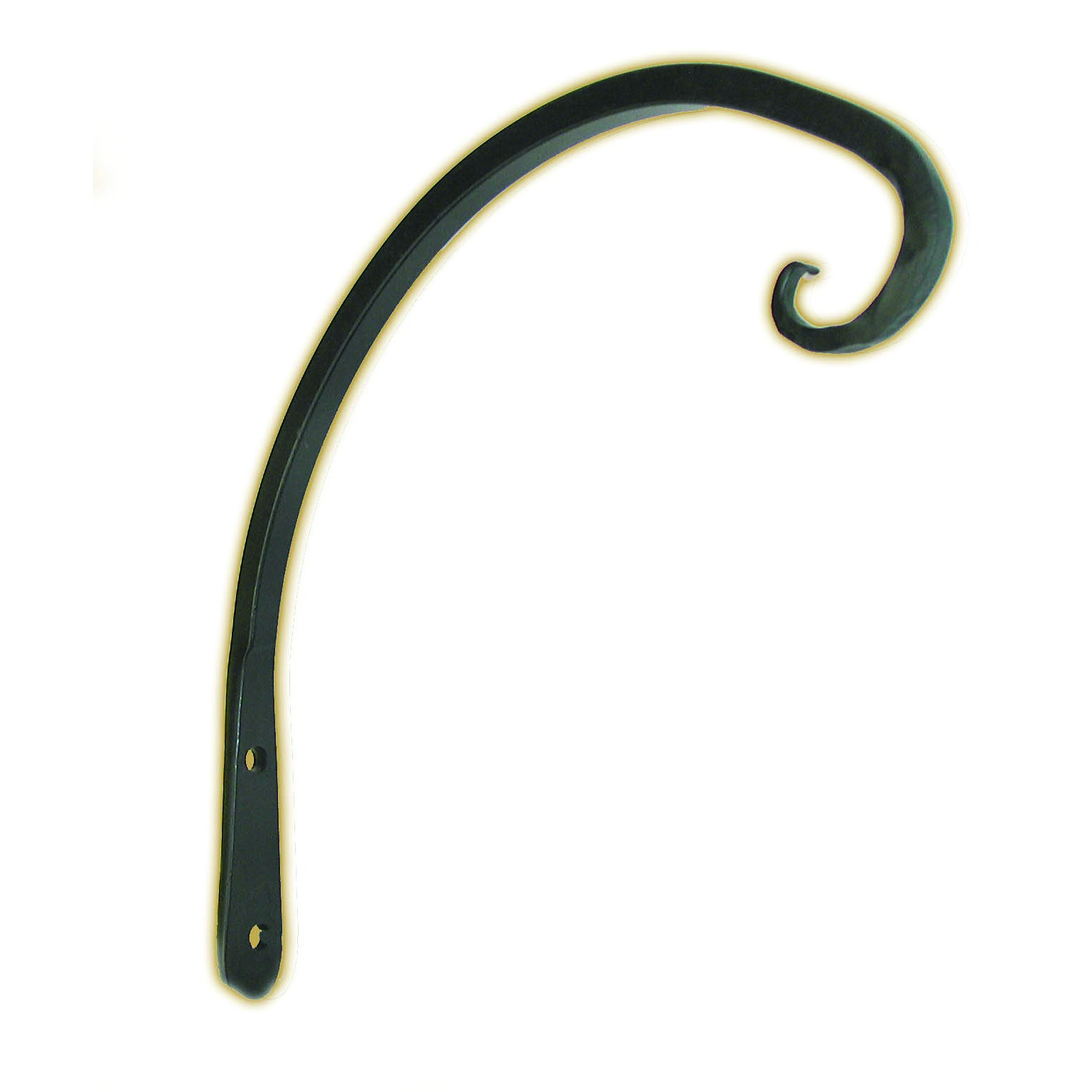 Hookery 8" Curved Hanger W/ Downturned Hook — priced per each; minimum 12; multiples of 12