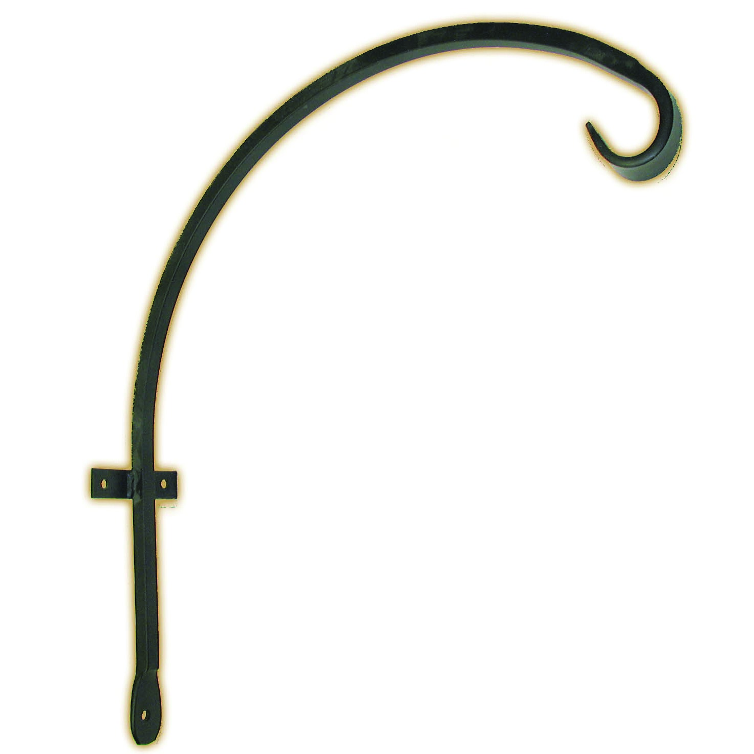 Hookery 16" Forged Curl Curve Downturned Hanger — priced per each; minimum 12; multiples of 12