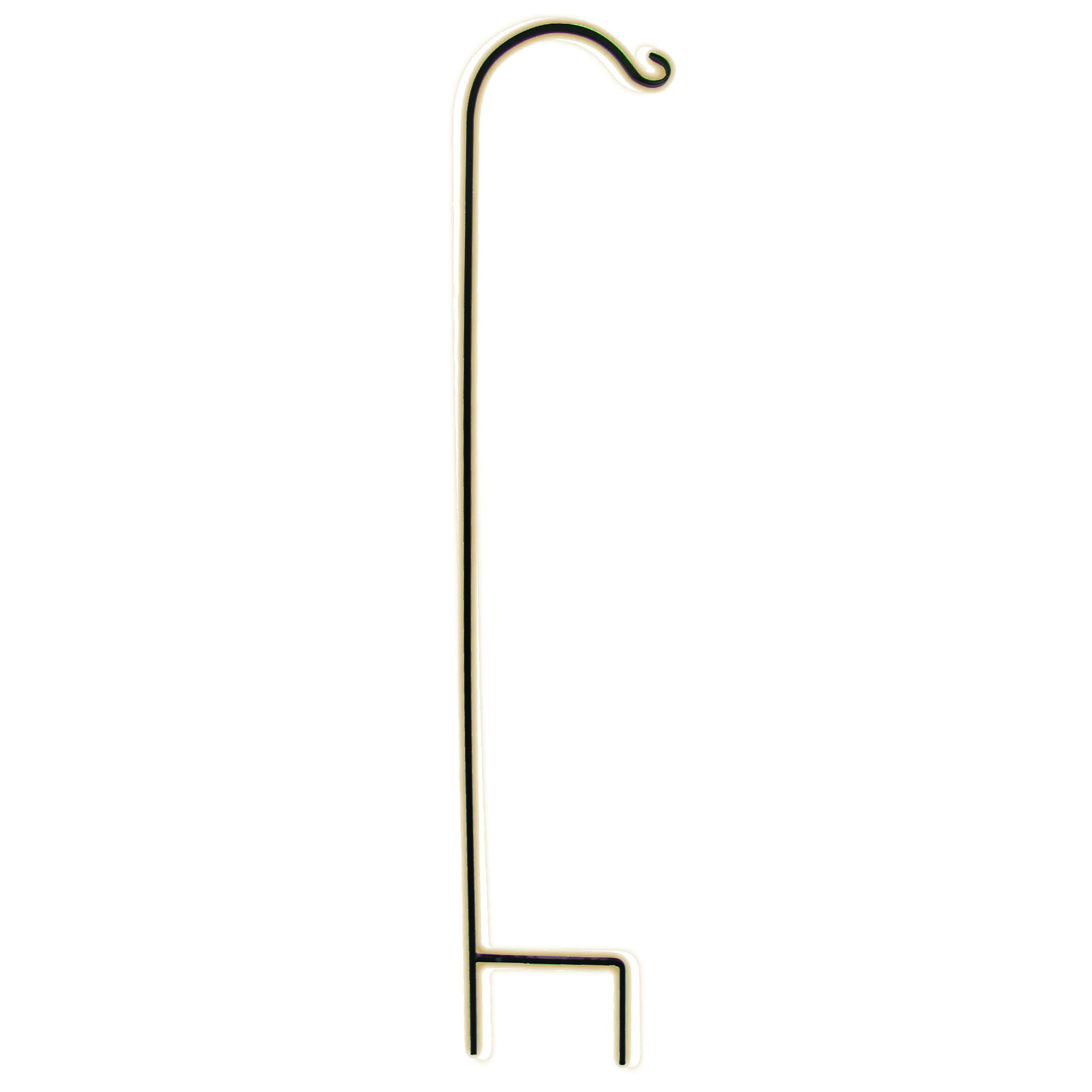 Hookery 70" Shepherd Hook Single — priced per each; minimum 6; multiples of 6