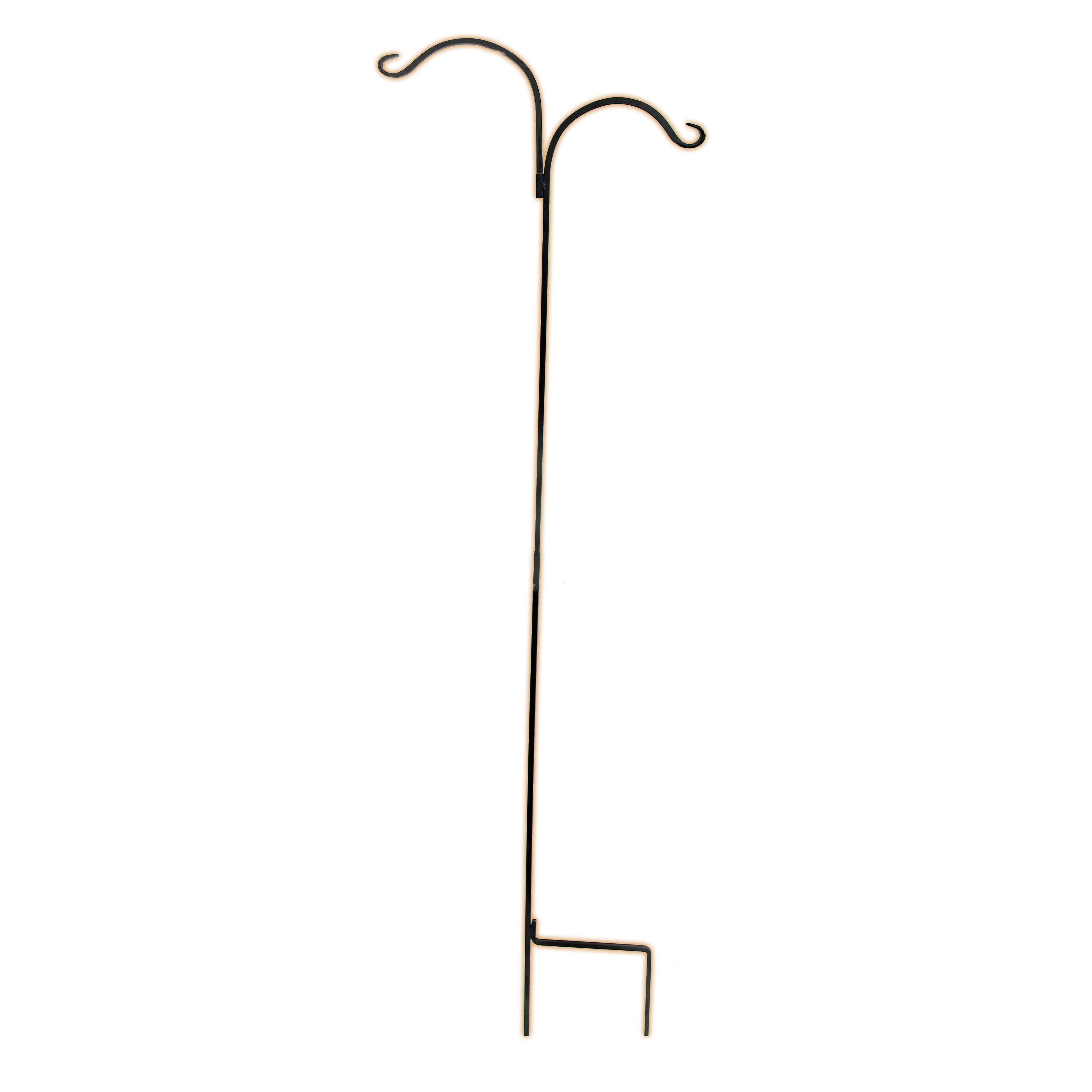 Hookery 90" Double Knock Down Shepherd Hook — priced per each; minimum 6; multiples of 6