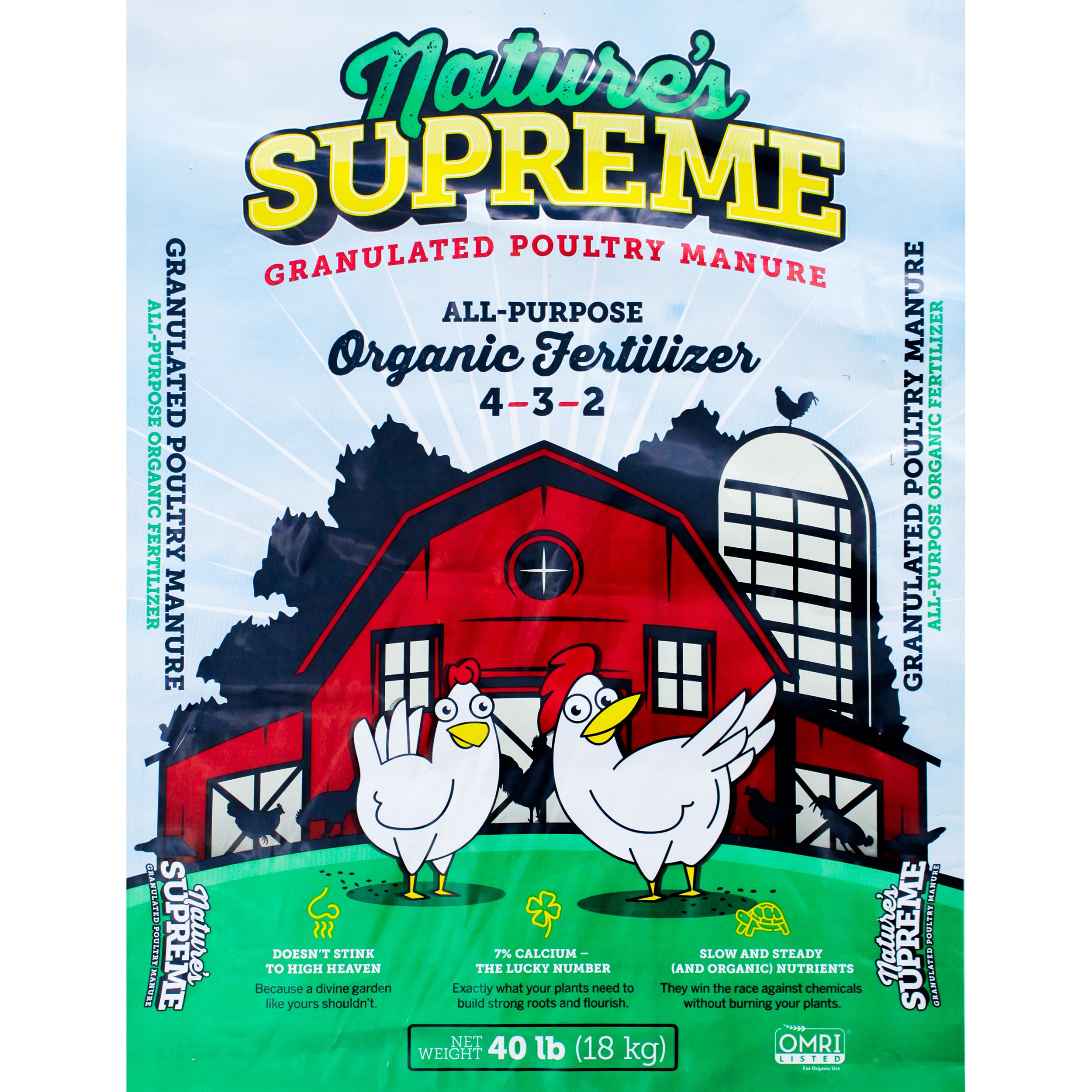 Natures Supreme 40# Lawn & Garden Food