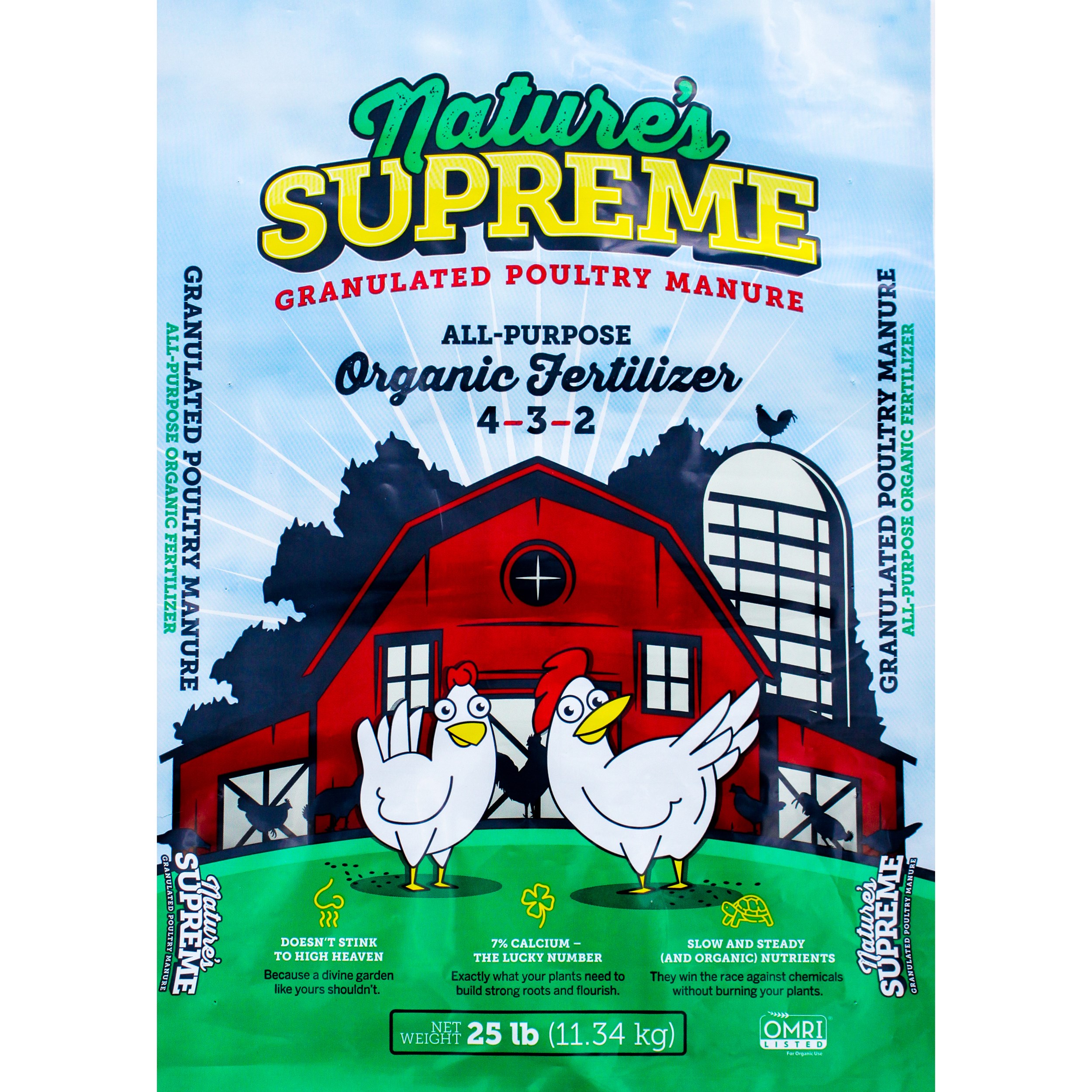 Natures Supreme 25# Lawn & Garden Food